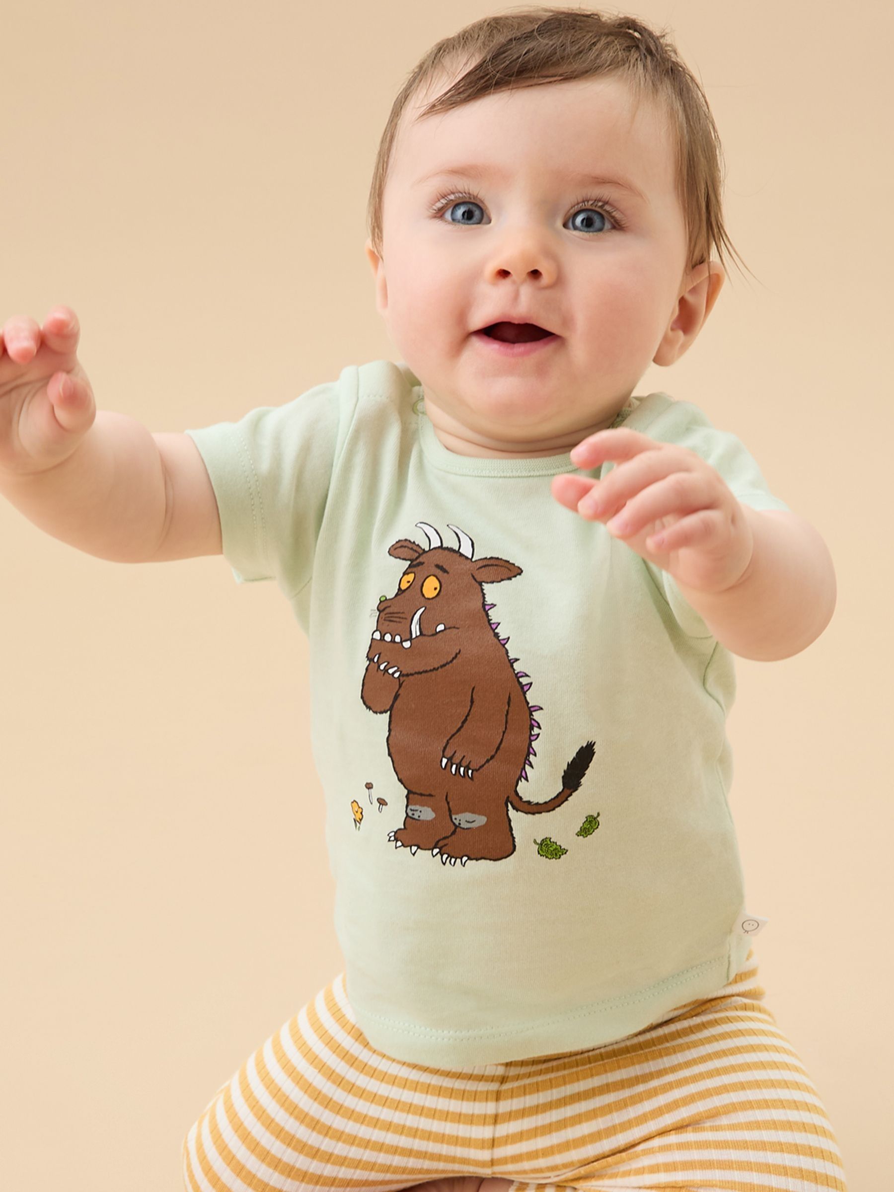 MORI Green Gruffalo Supersoft T Shirt - Image 2 of 4