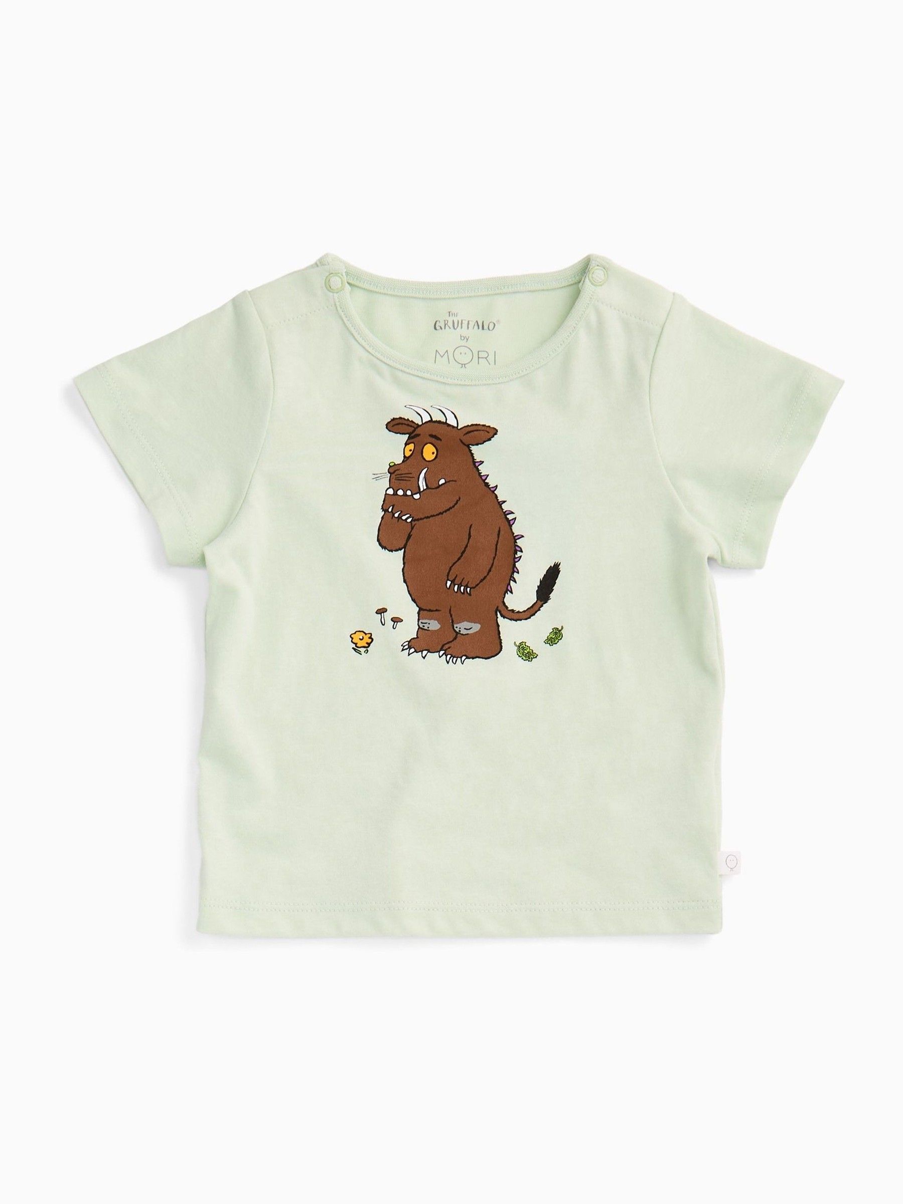 MORI Green Gruffalo Supersoft T Shirt - Image 3 of 4