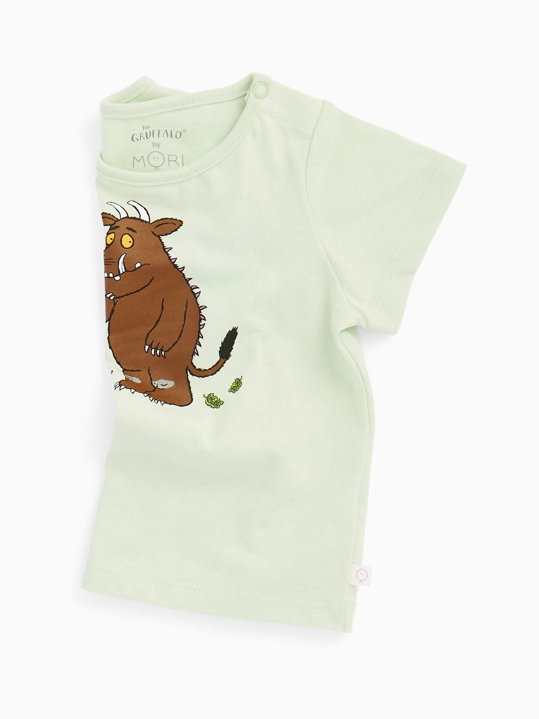 MORI Green Gruffalo Supersoft T Shirt - Image 4 of 4