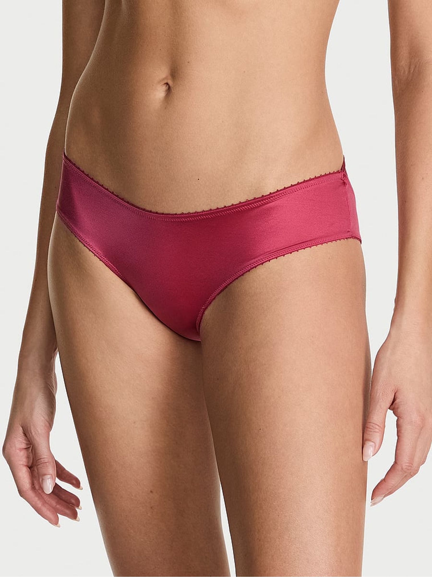 Peony Pink Cheeky Strappy Ring Knickers - Image 1 of 3