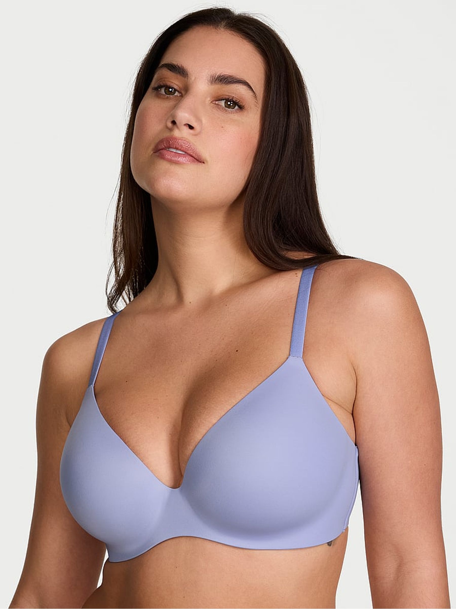 Light Lavender Lightly Lined Demi Flexfactor Bra - Image 1 of 2