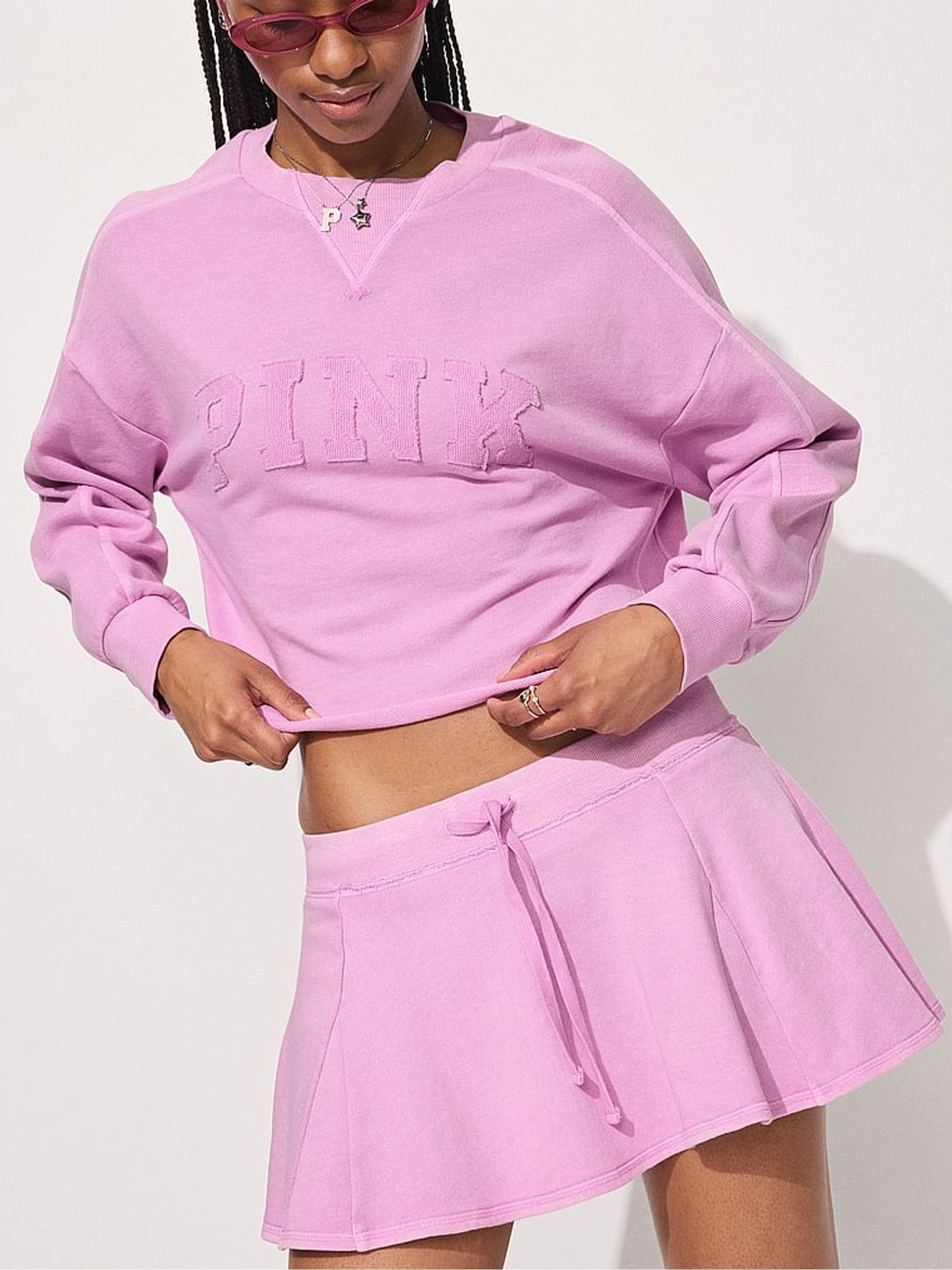 Light Lilac Purple Sweatshirt - Image 3 of 3