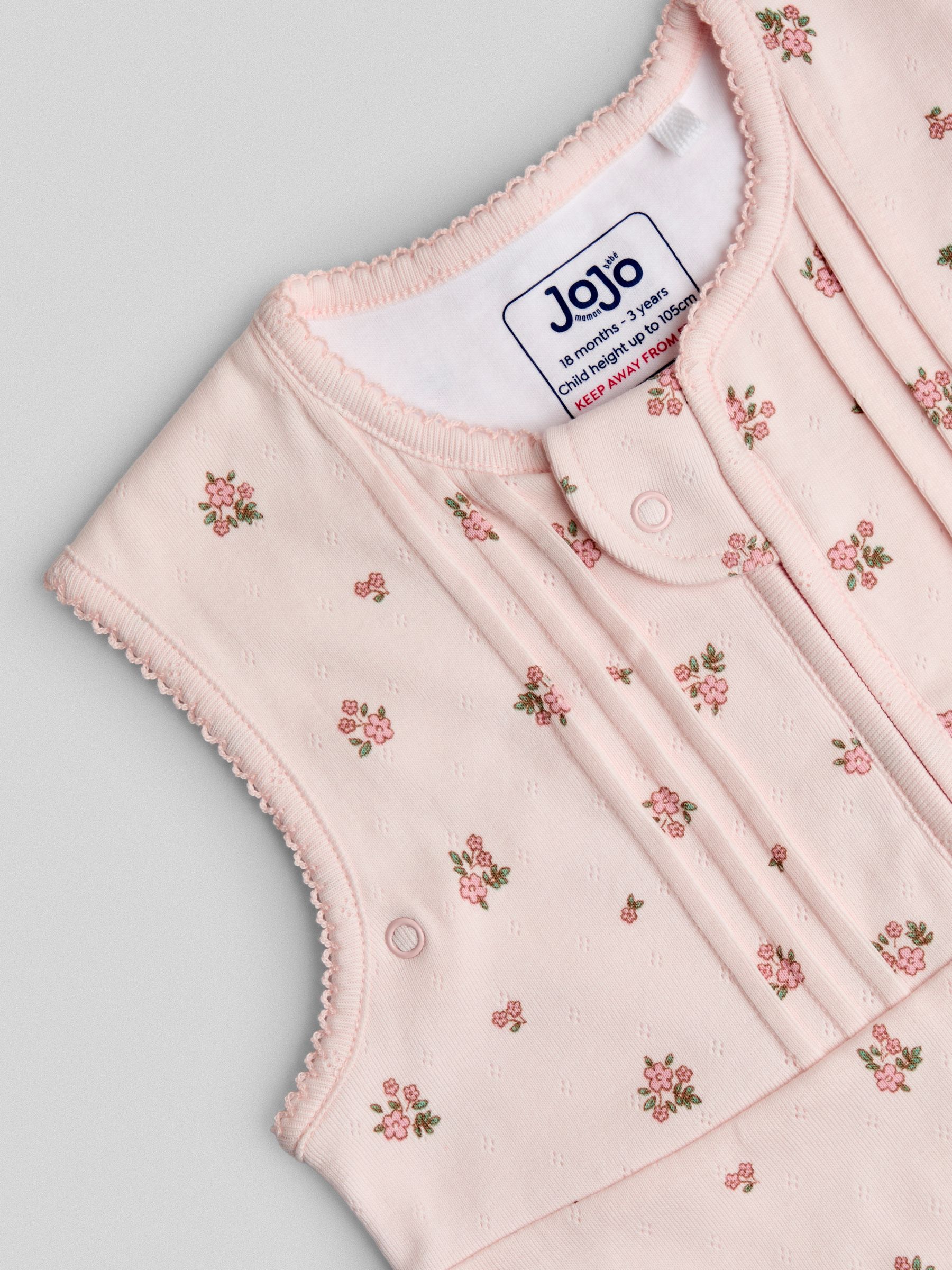 Pink 1Tog Toddler Sleeping Bag - Image 3 of 4