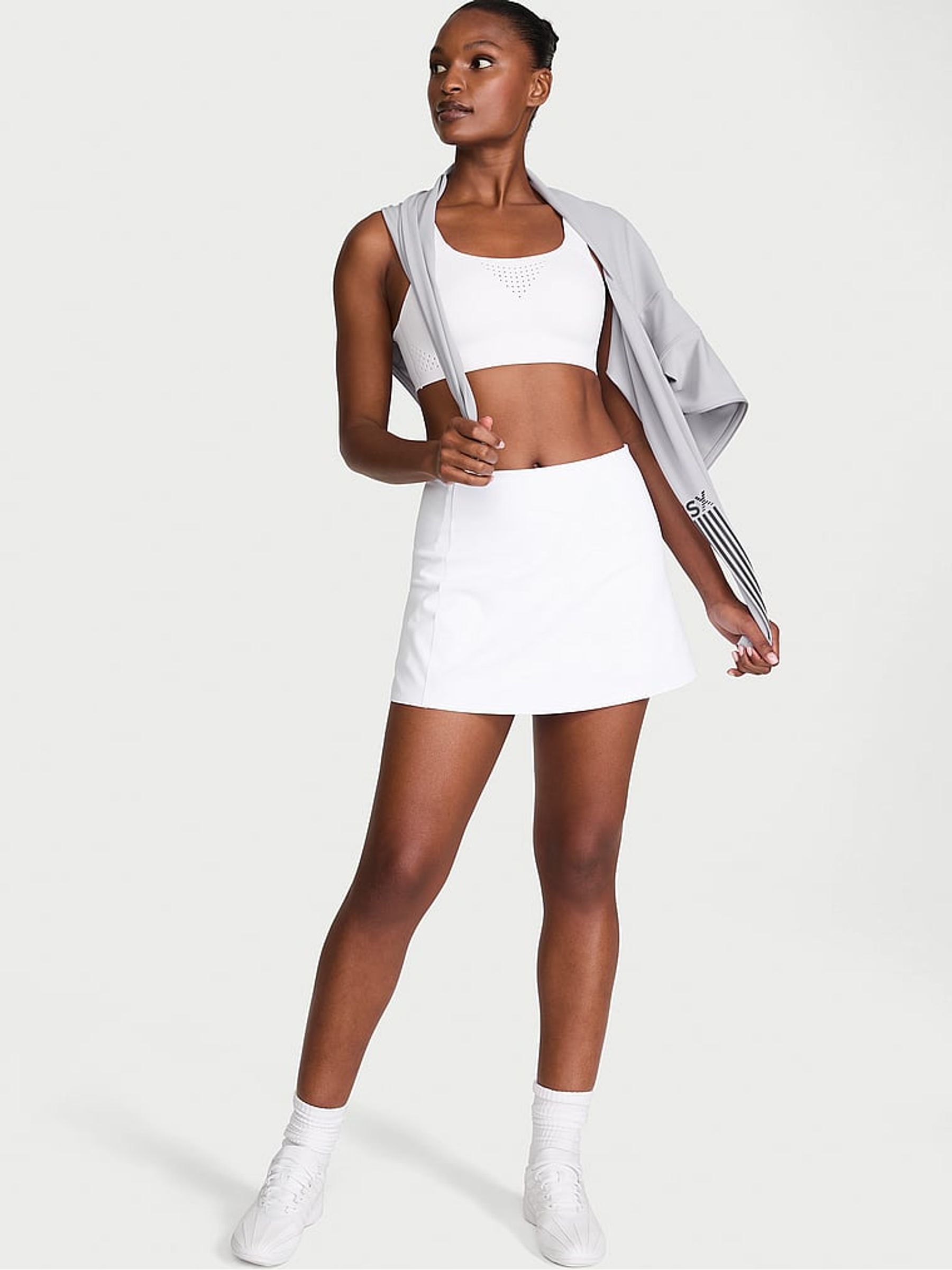 White Elevate™ Skort - Image 1 of 3 White Elevate™ Skort - Image 1 of 3