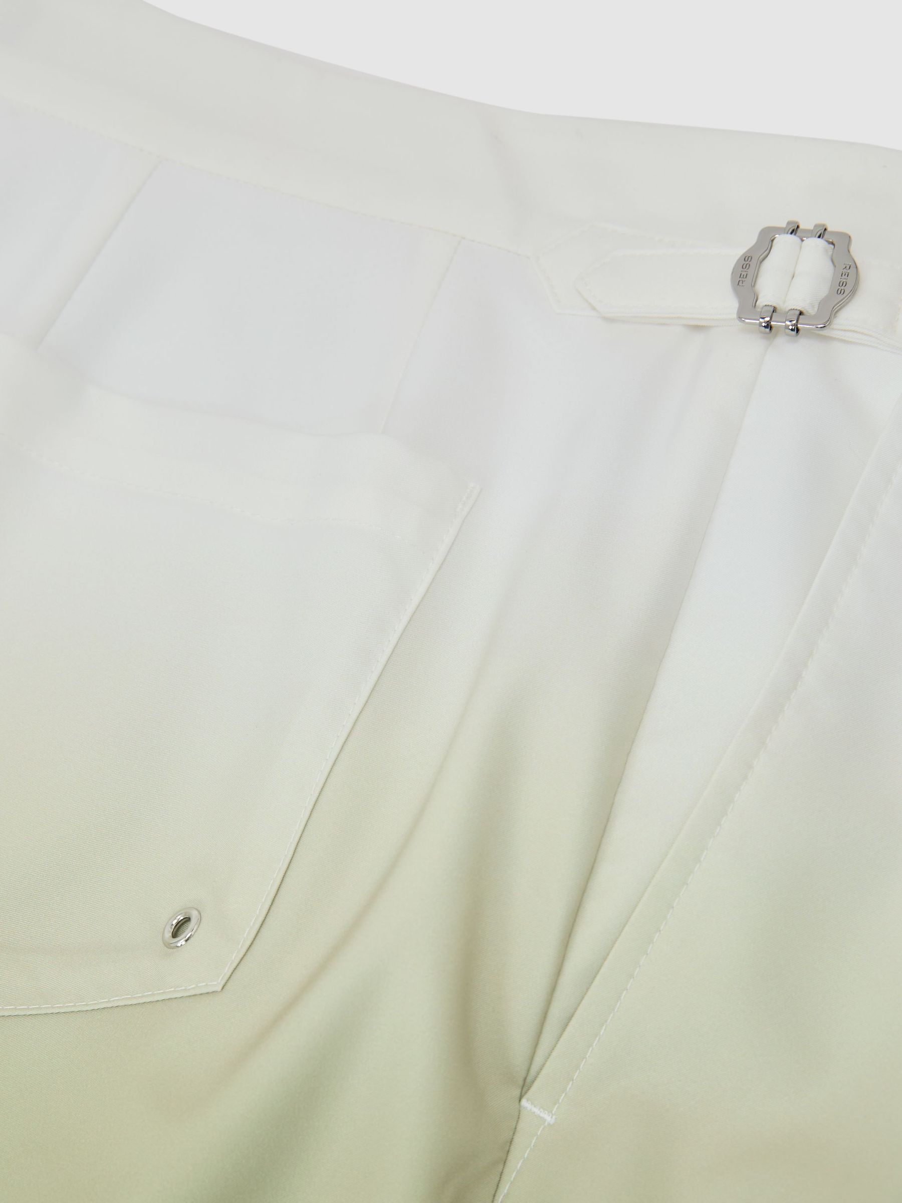 Swim Shorts in Soft Sage Green - Image 5 of 5