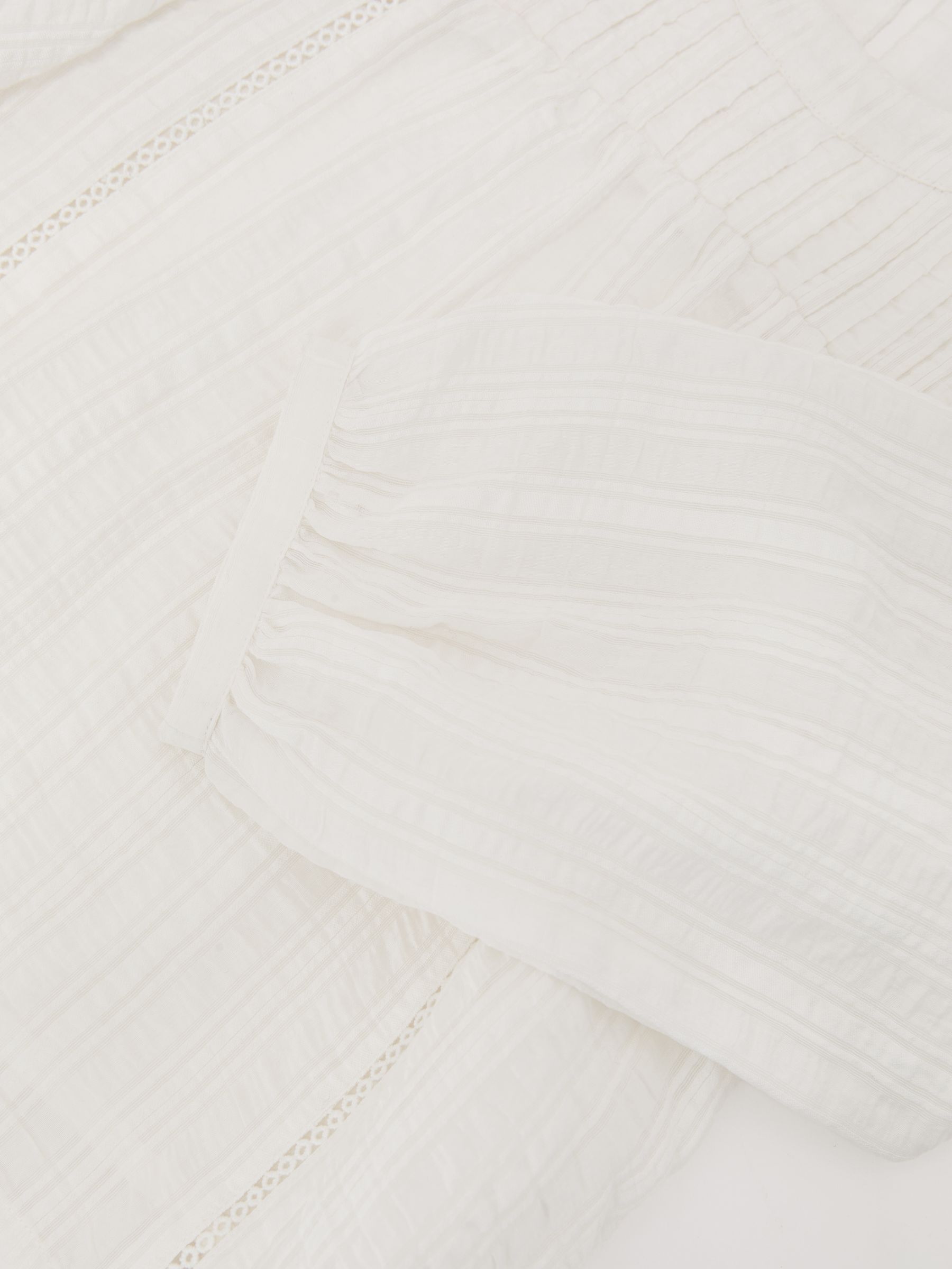 13-14 yrs Cheesecloth Textured Blouse in White - Image 5 of 5