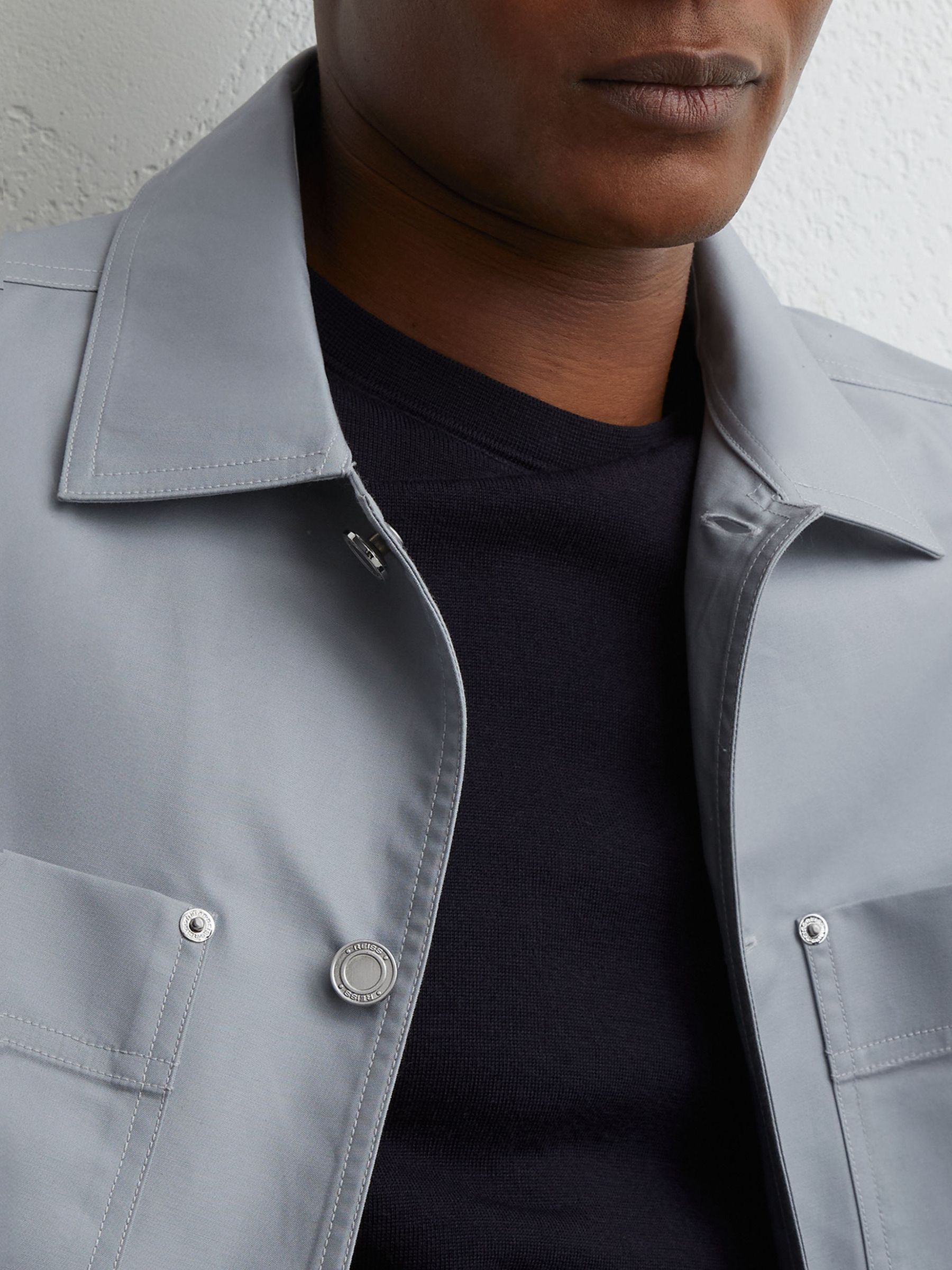 Shirt in Soft Blue - Image 3 of 6