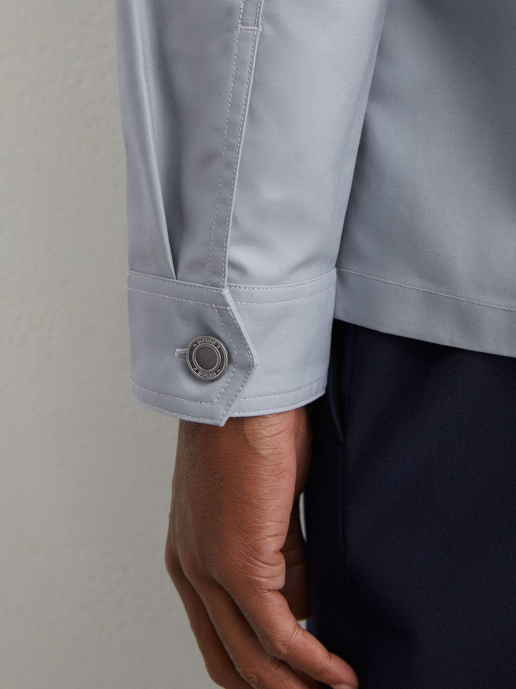 Shirt in Soft Blue - Image 5 of 6