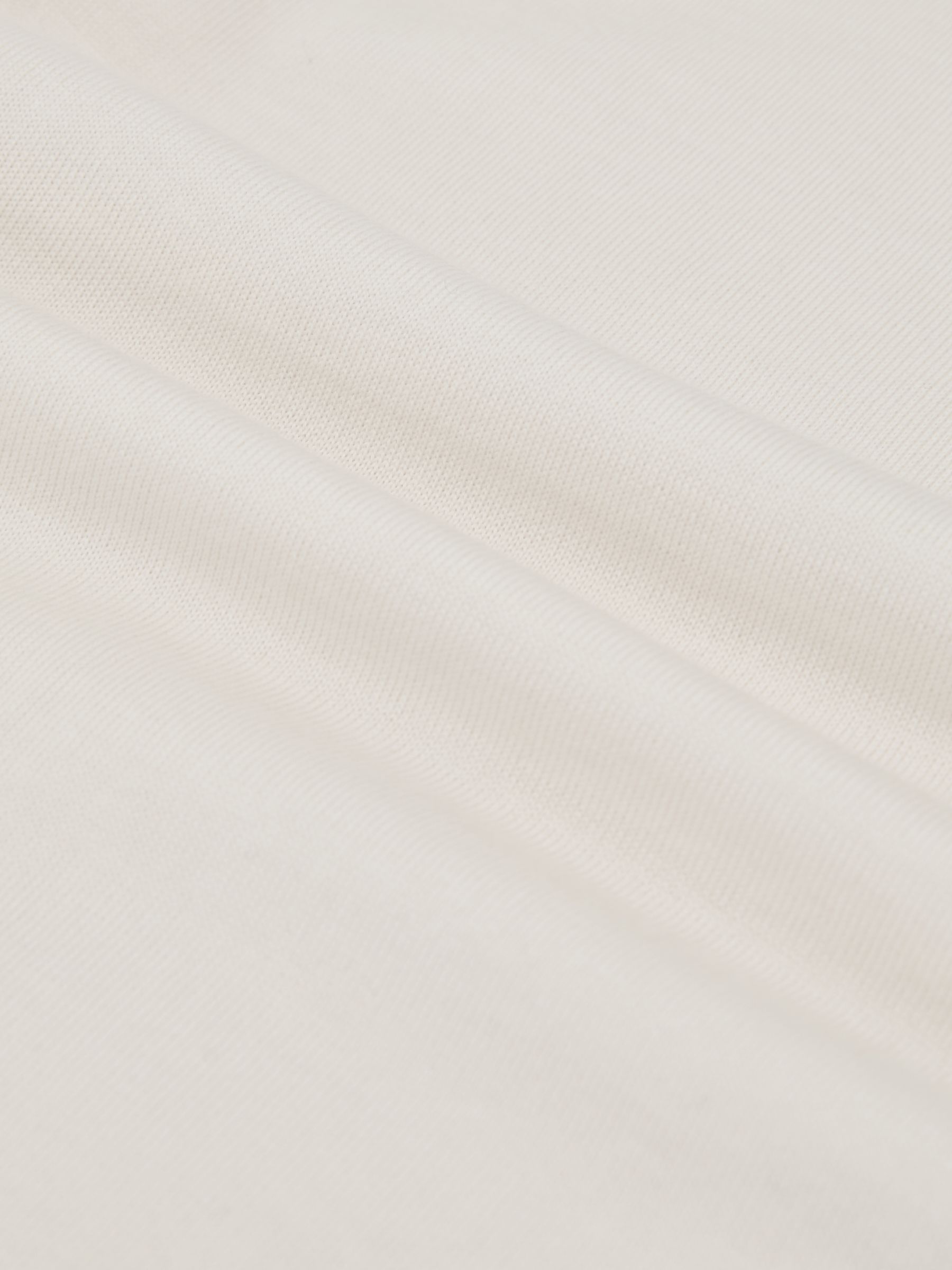 Merino Wool Raglan-Sleeve T-Shirt in Snow White - Image 6 of 6