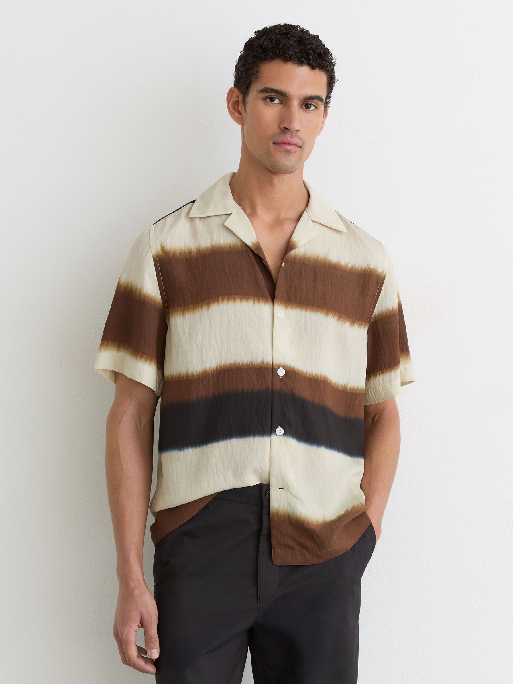 Shirts in Brown Multi - Image 4 of 6