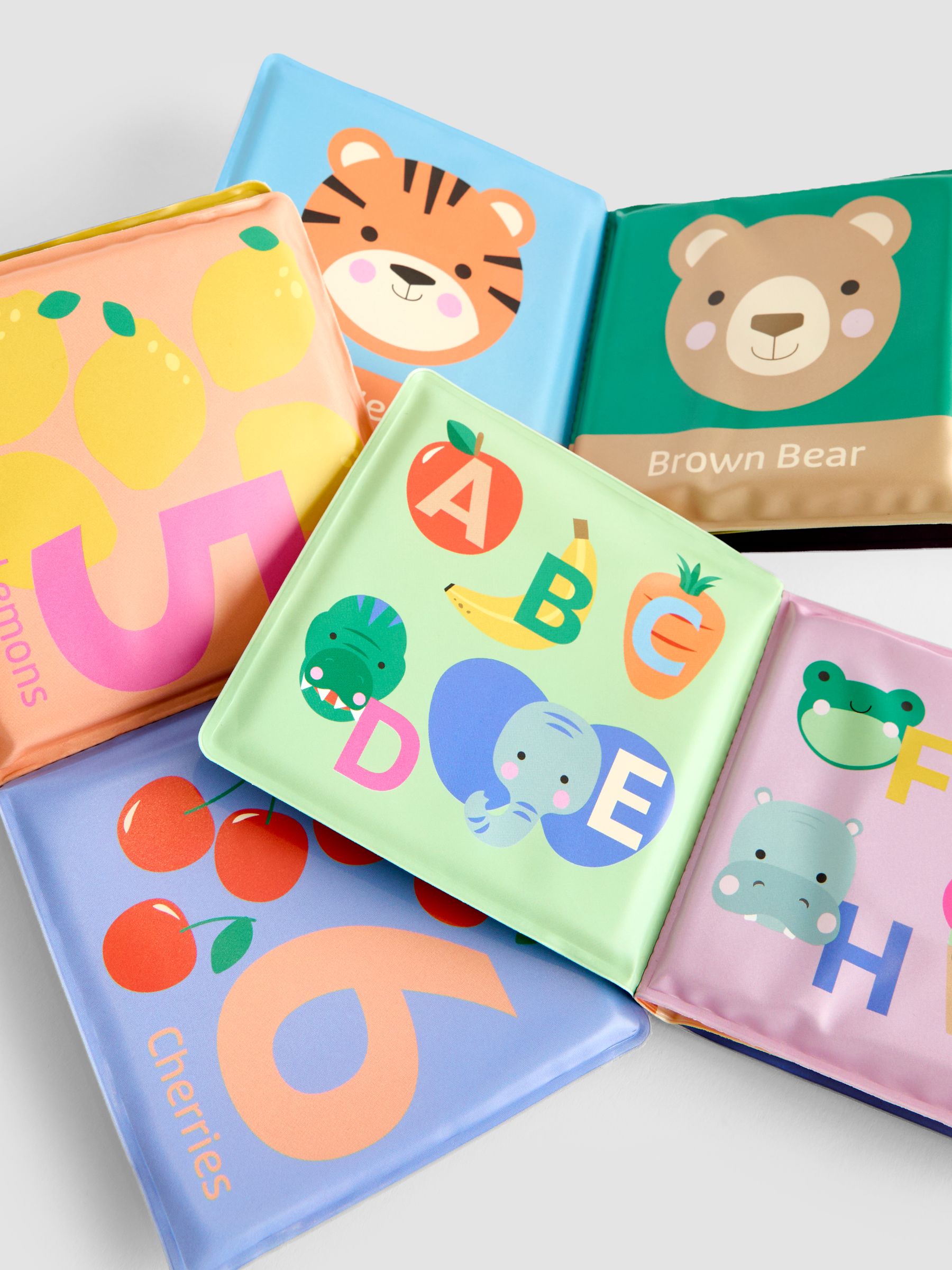 Set of 3 ABC, 123 & Colour Bath Books - Image 3 of 4