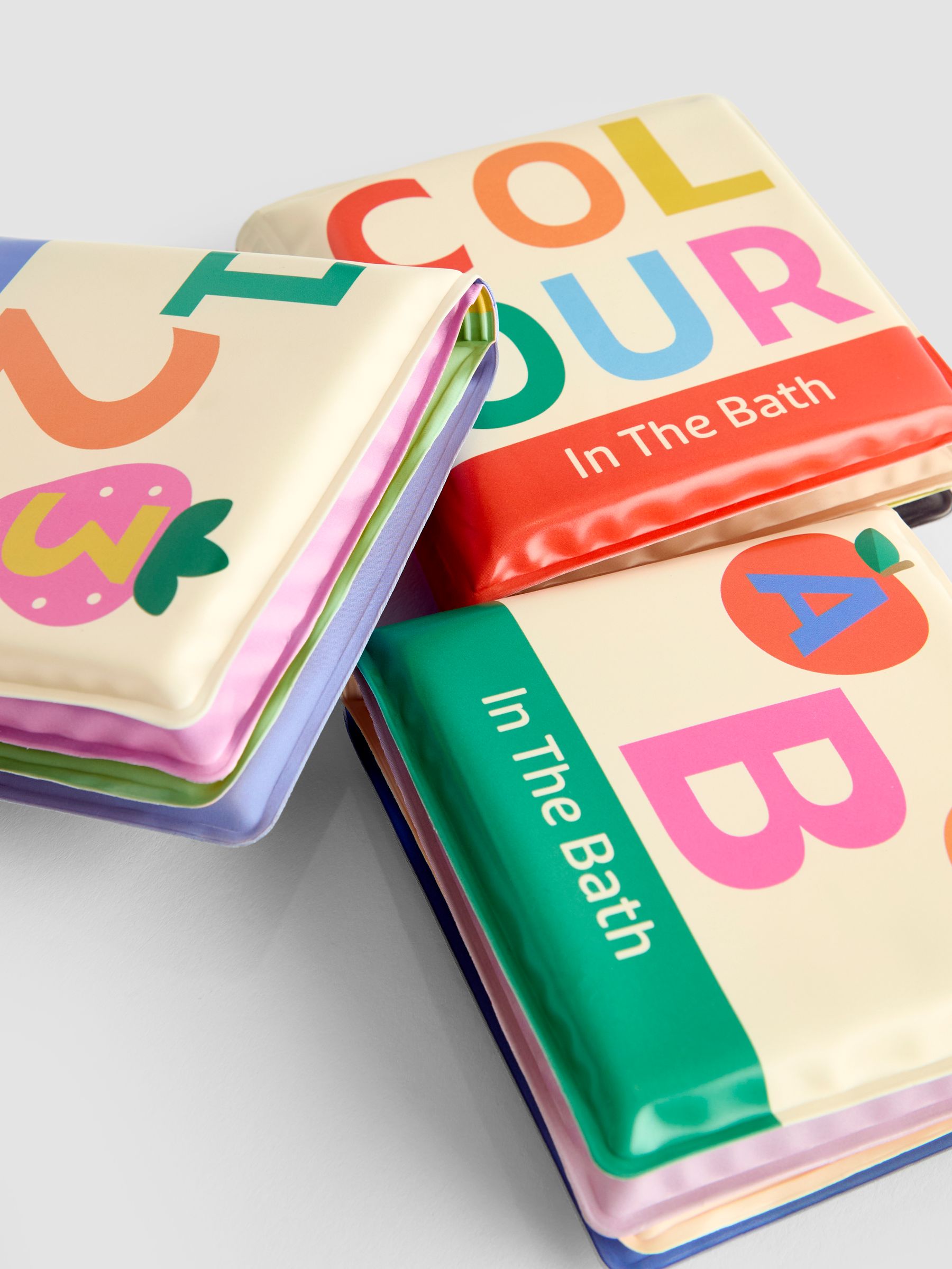 Set of 3 ABC, 123 & Colour Bath Books - Image 4 of 4