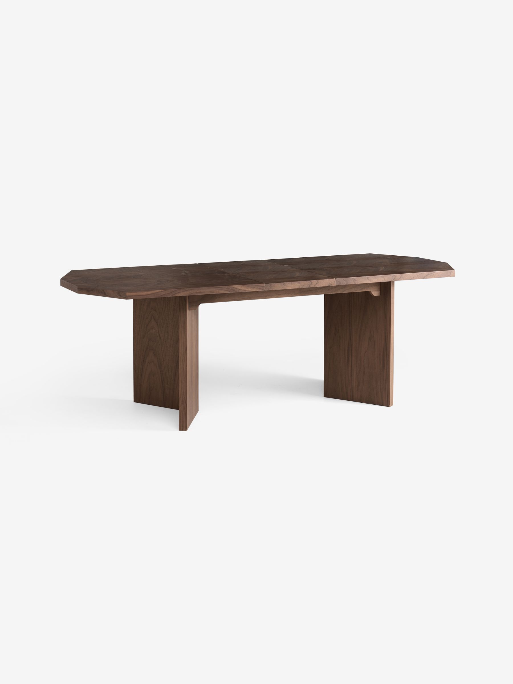 Brennan 6 to 8 Seater Dining Table in Walnut - Image 7 of 8