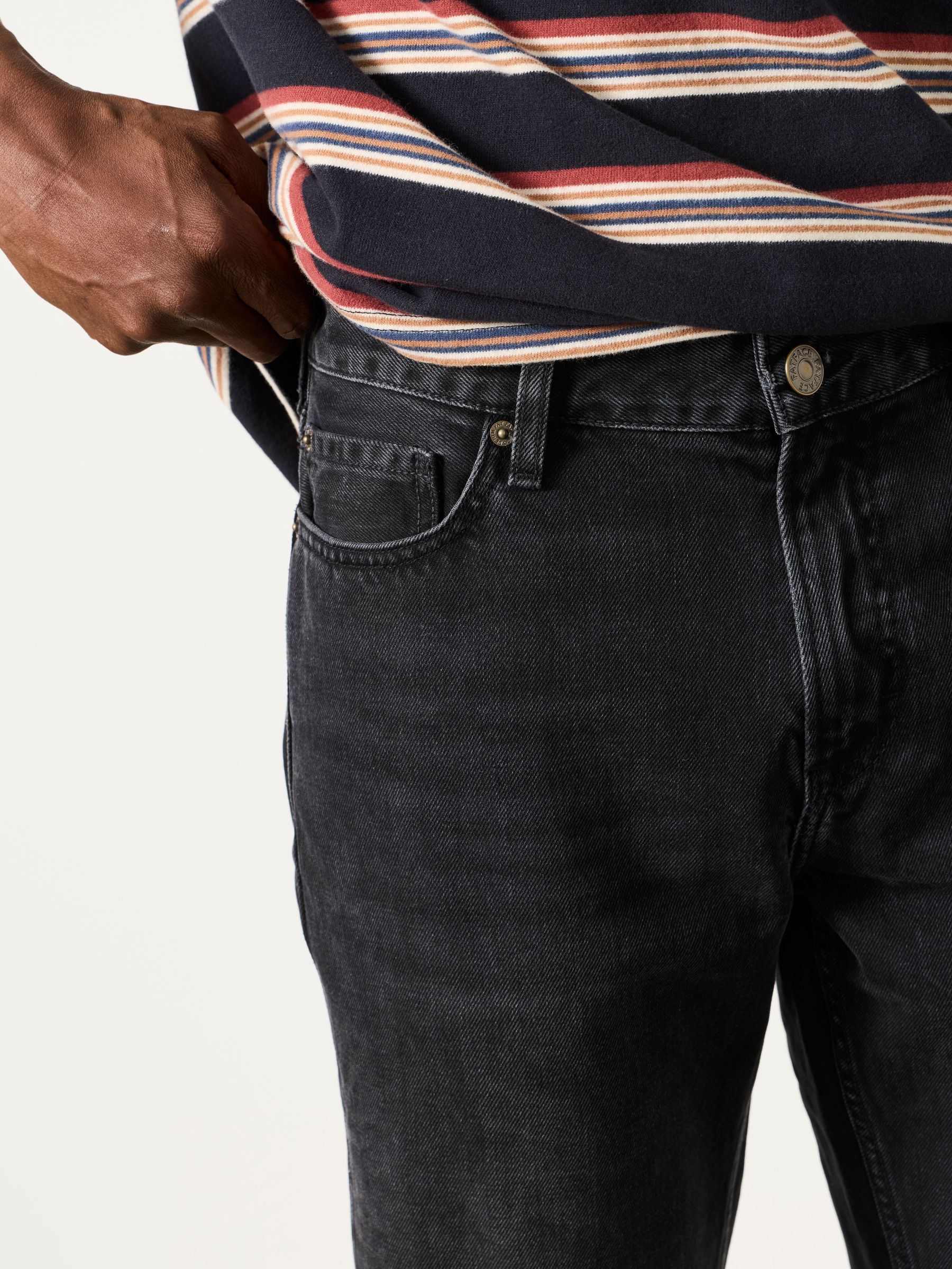 Dark Grey Bootcut Jeans - Image 3 of 7
