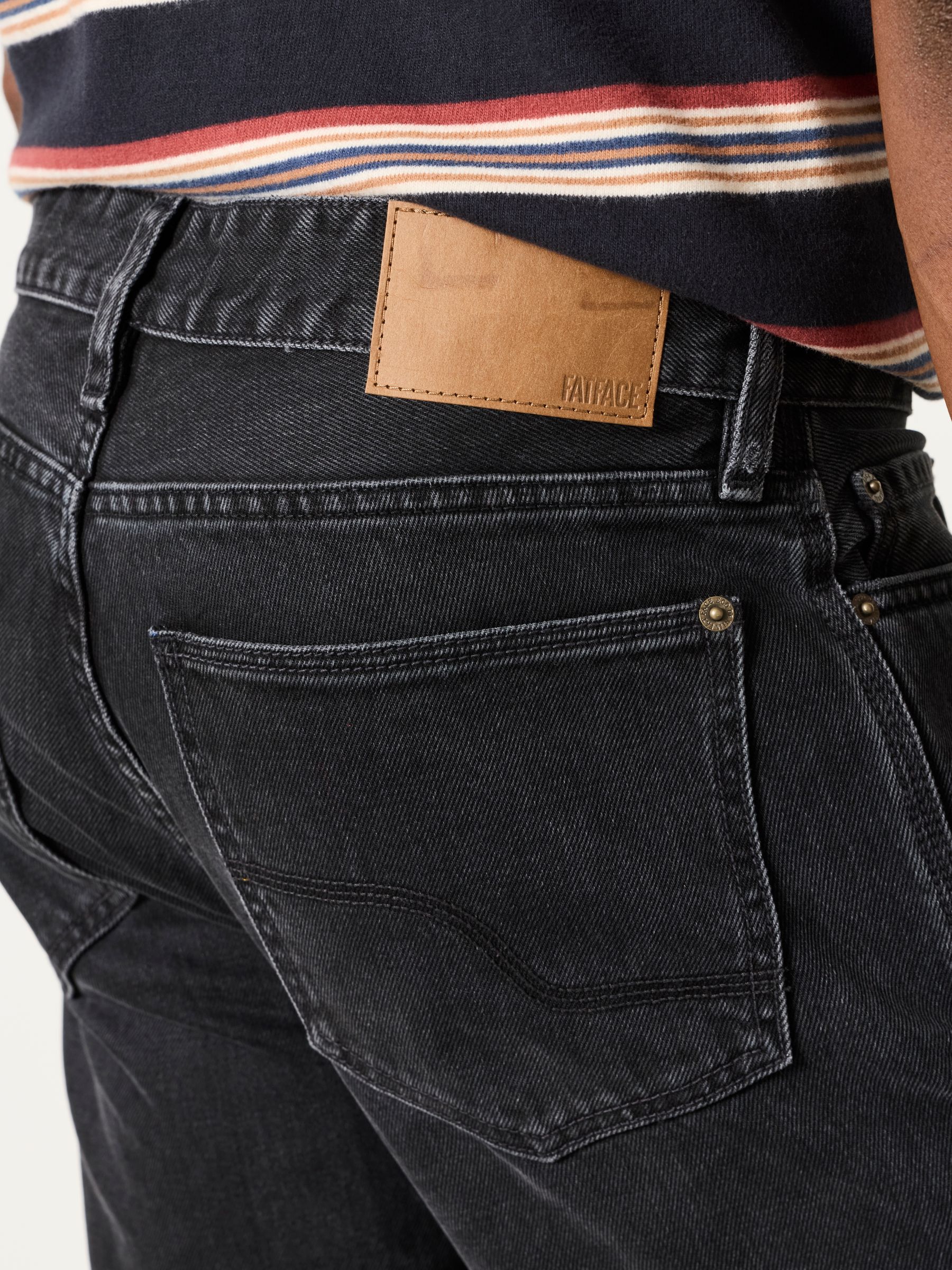 Dark Grey Bootcut Jeans - Image 5 of 7
