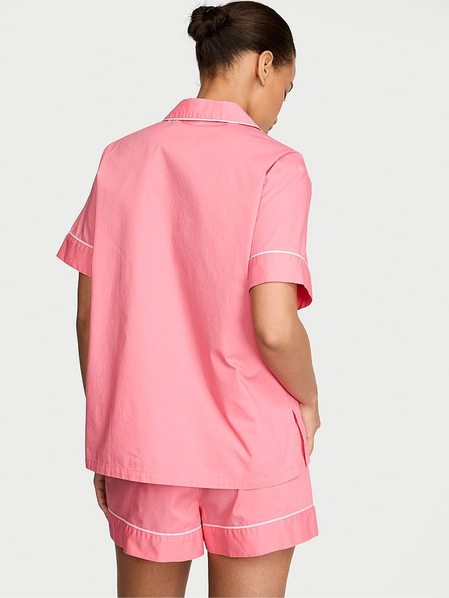 Pink Cocktail Heritage Cotton Short Pyjama Set - Image 2 of 2