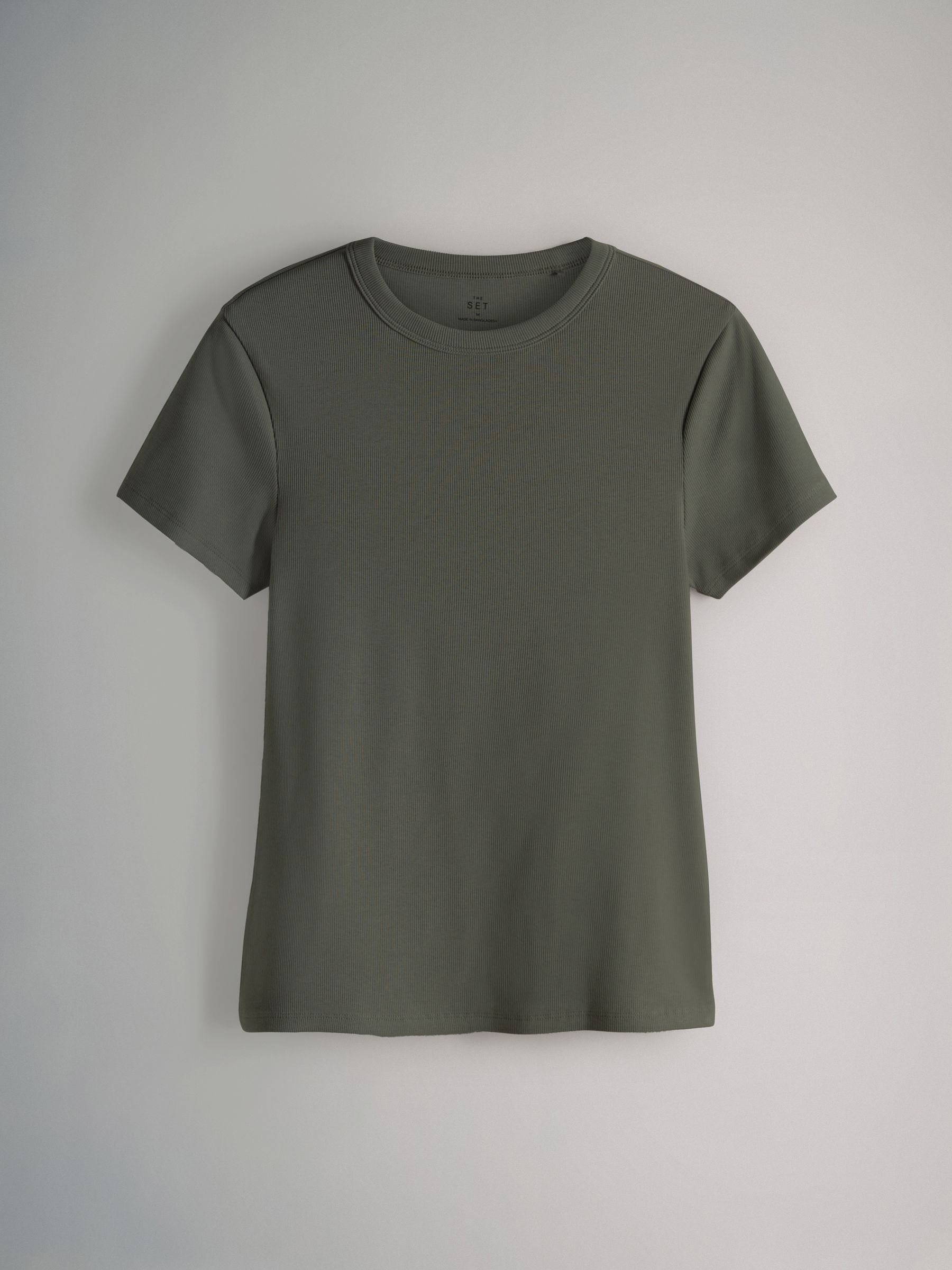 Multi 8 Pack Short Sleeve Fitted Crew Neck T-Shirts - Image 3 of 6