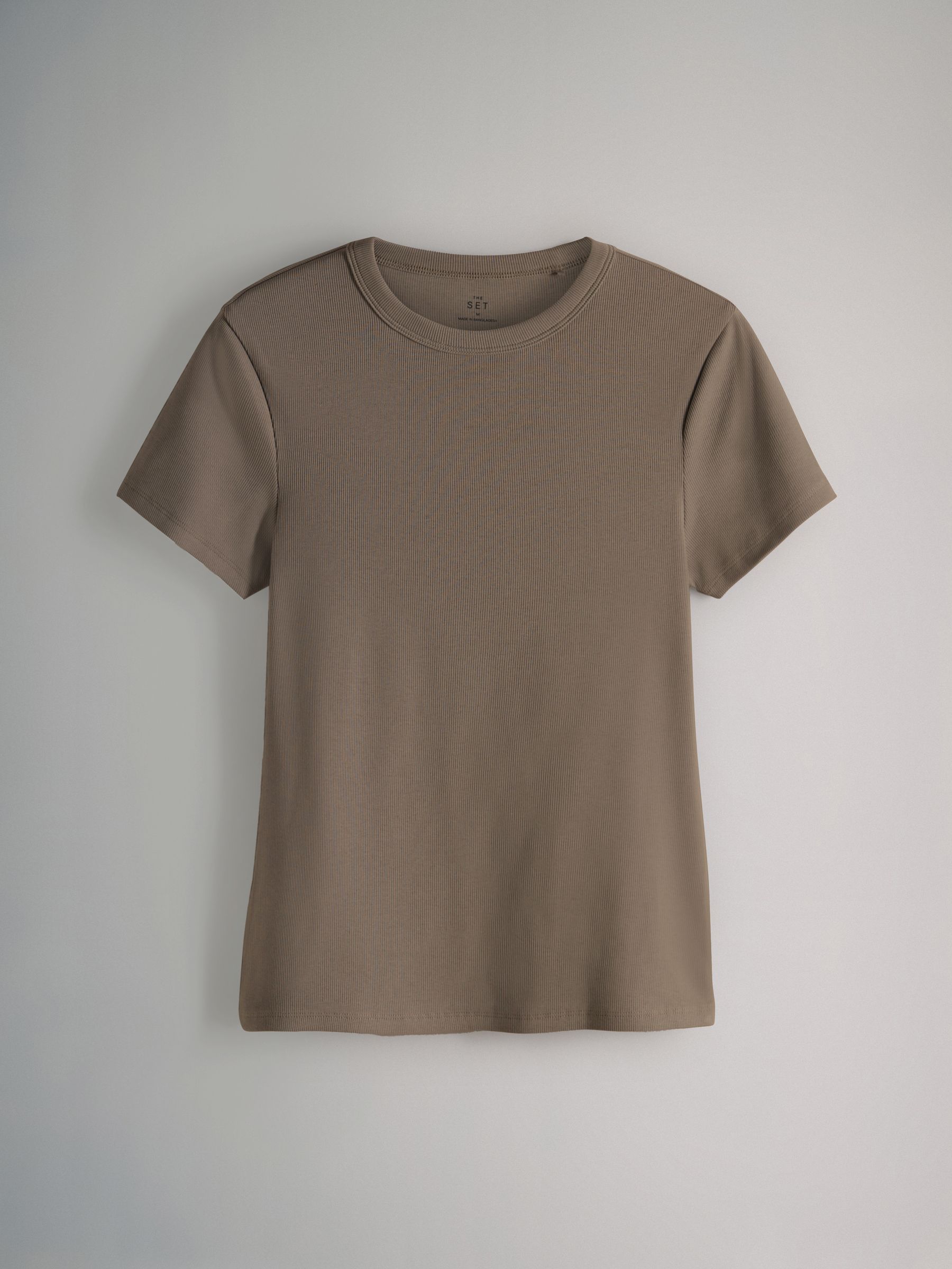 Multi 8 Pack Short Sleeve Fitted Crew Neck T-Shirts - Image 4 of 6