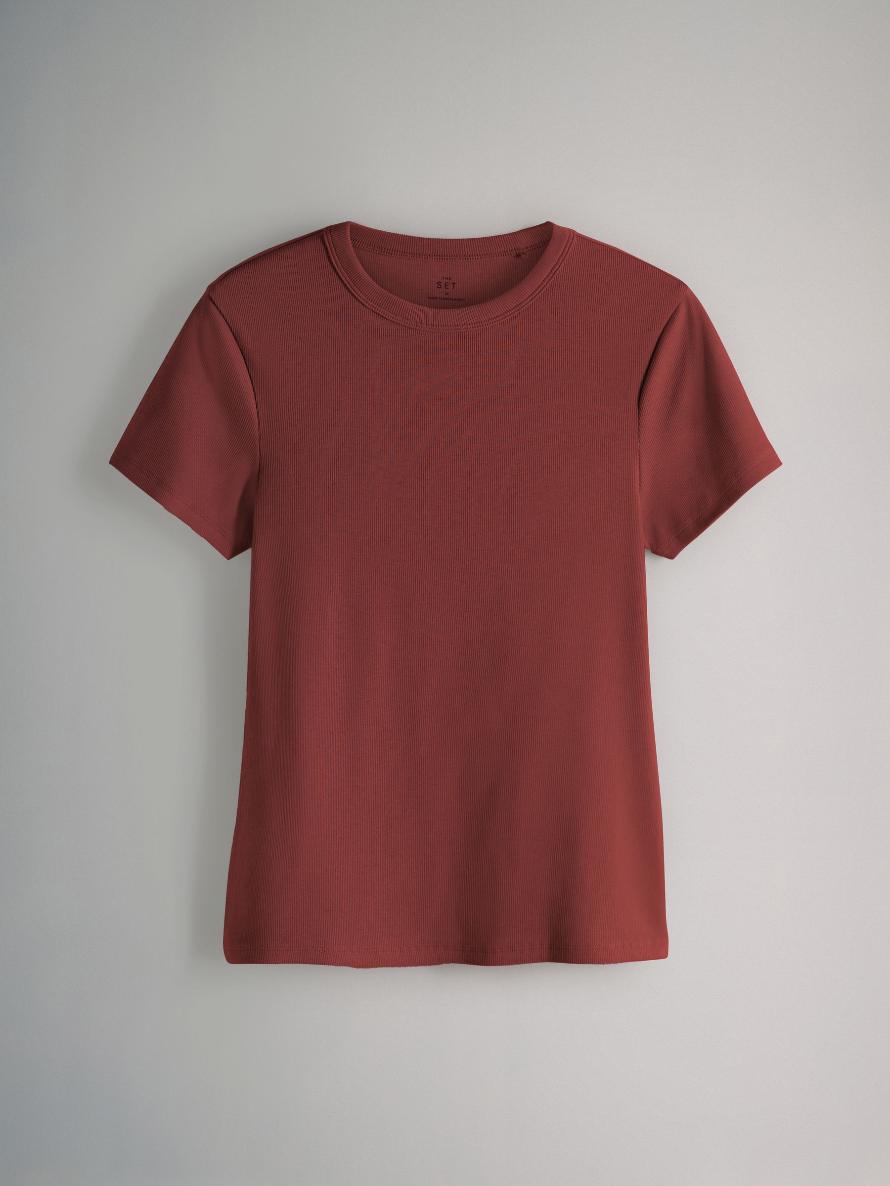 Multi 8 Pack Short Sleeve Fitted Crew Neck T-Shirts - Image 5 of 6