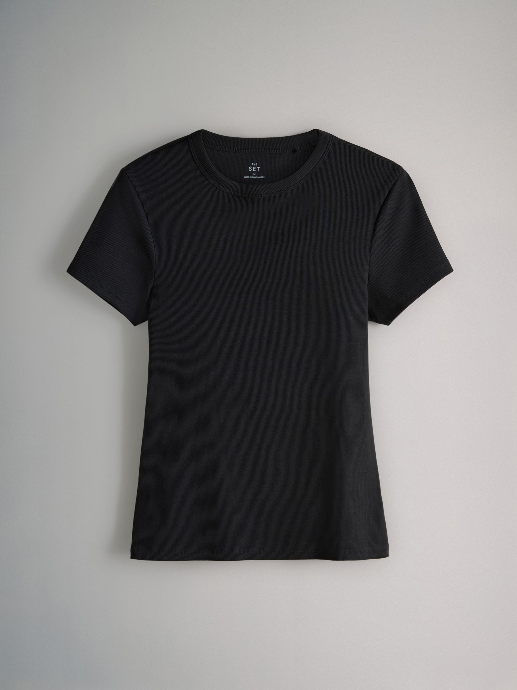 Multi 8 Pack Short Sleeve Fitted Crew Neck T-Shirts - Image 6 of 6