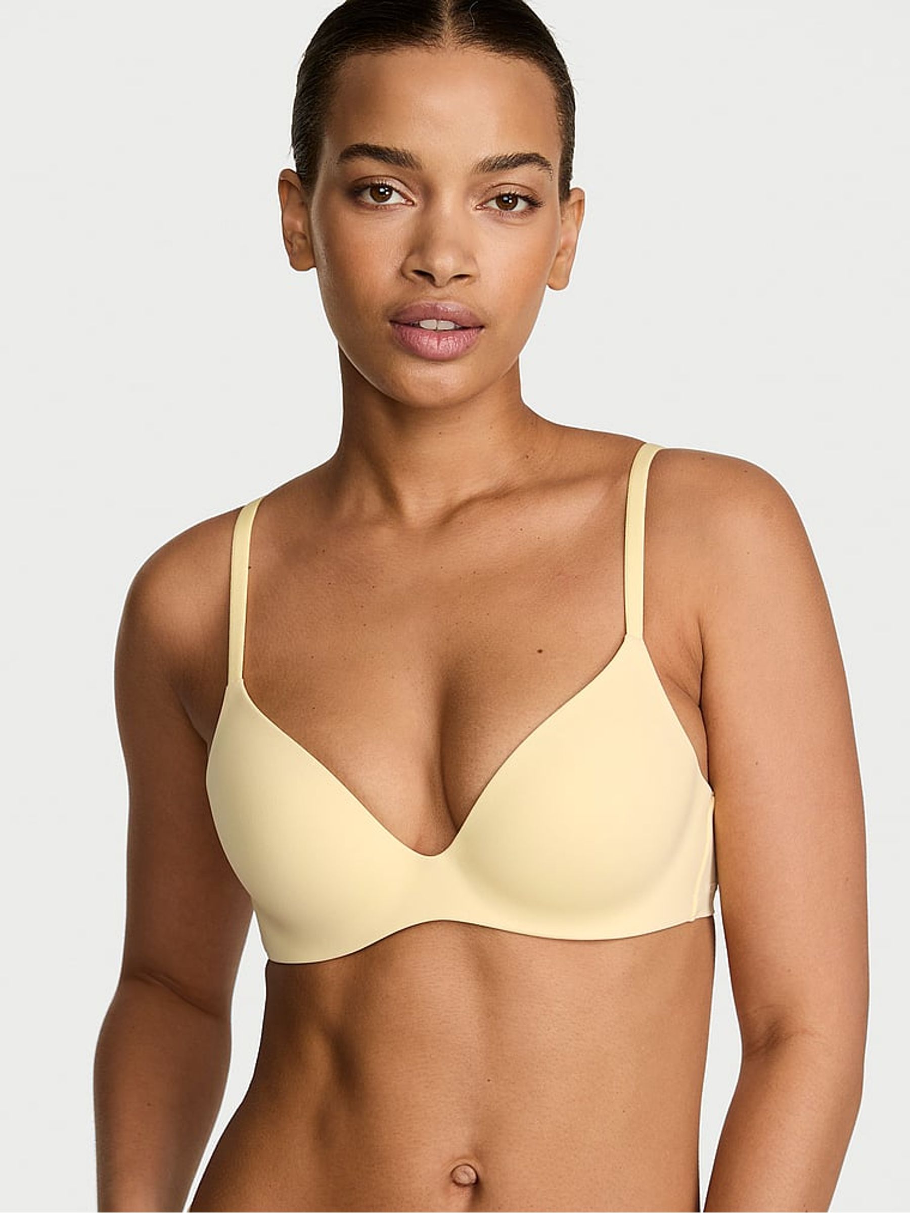 Sunny Honey Yellow Lightly Lined Demi Flexfactor Bra - Image 2 of 3