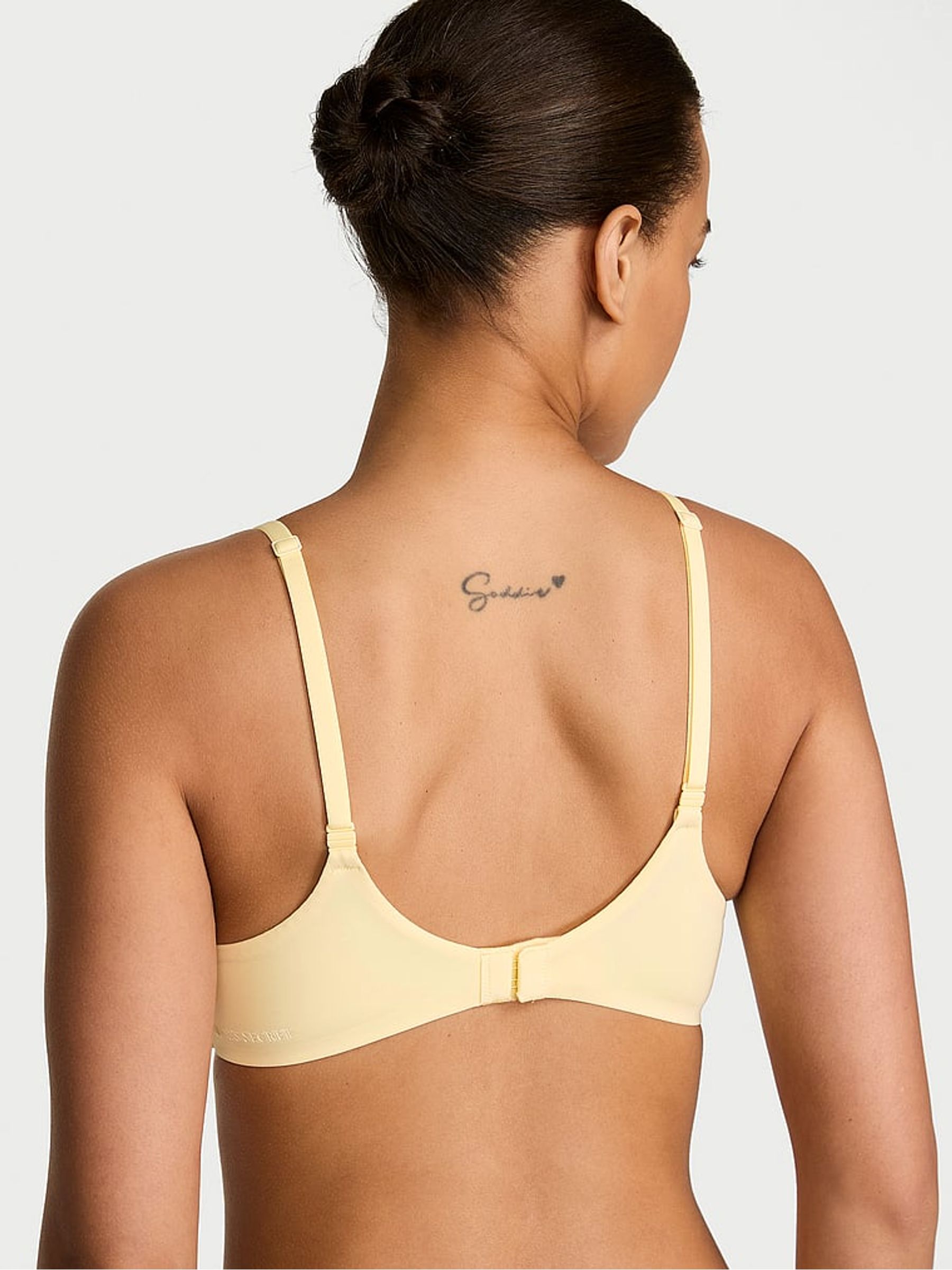 Sunny Honey Yellow Lightly Lined Demi Flexfactor Bra - Image 3 of 3