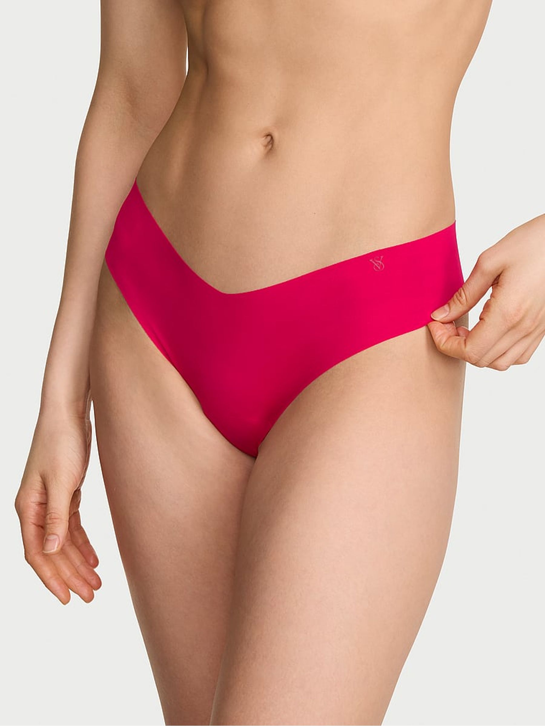 Vibrant Fuchsia Pink Thong Knickers - Image 1 of 2