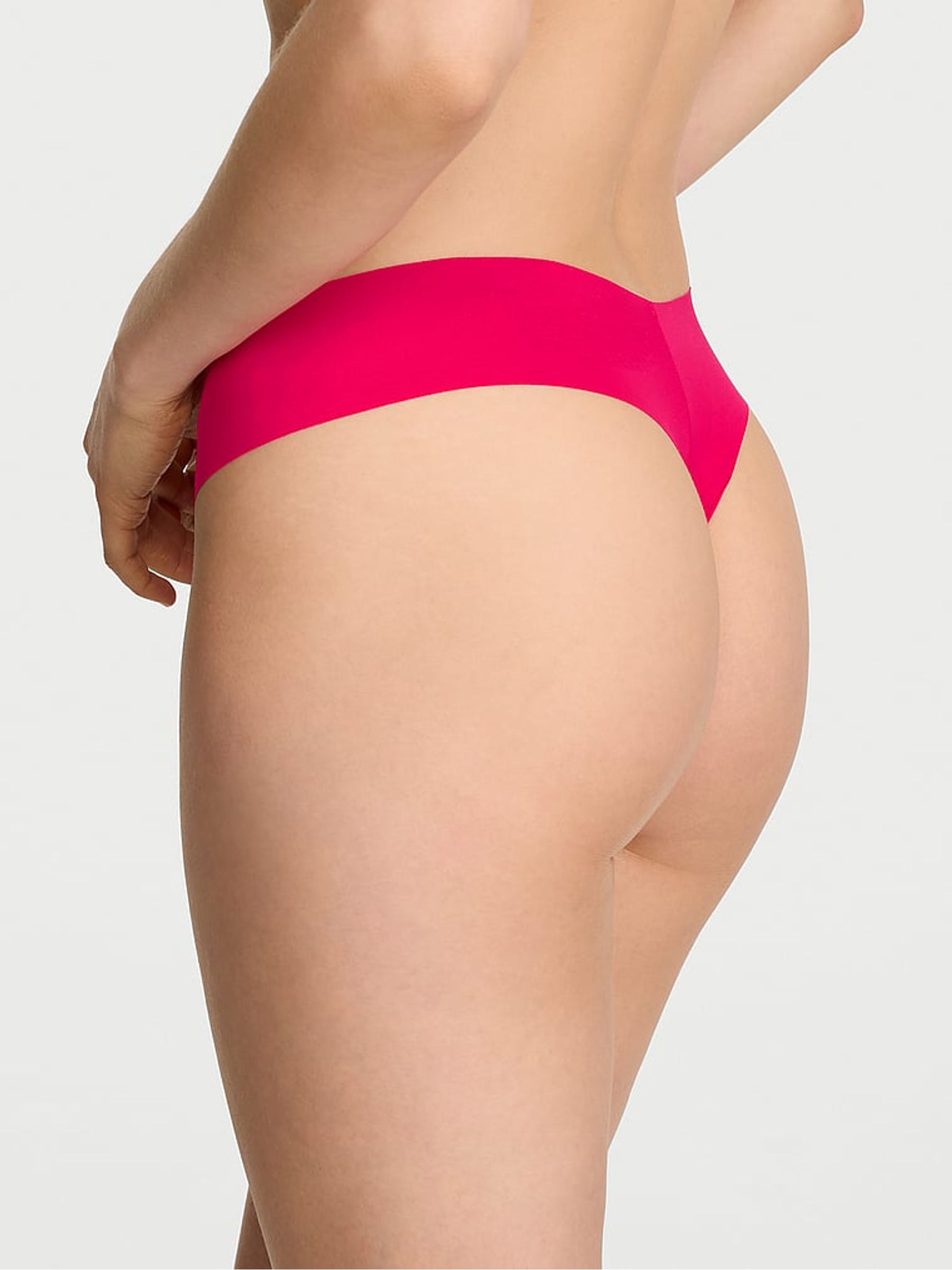 Vibrant Fuchsia Pink Thong Knickers - Image 2 of 2