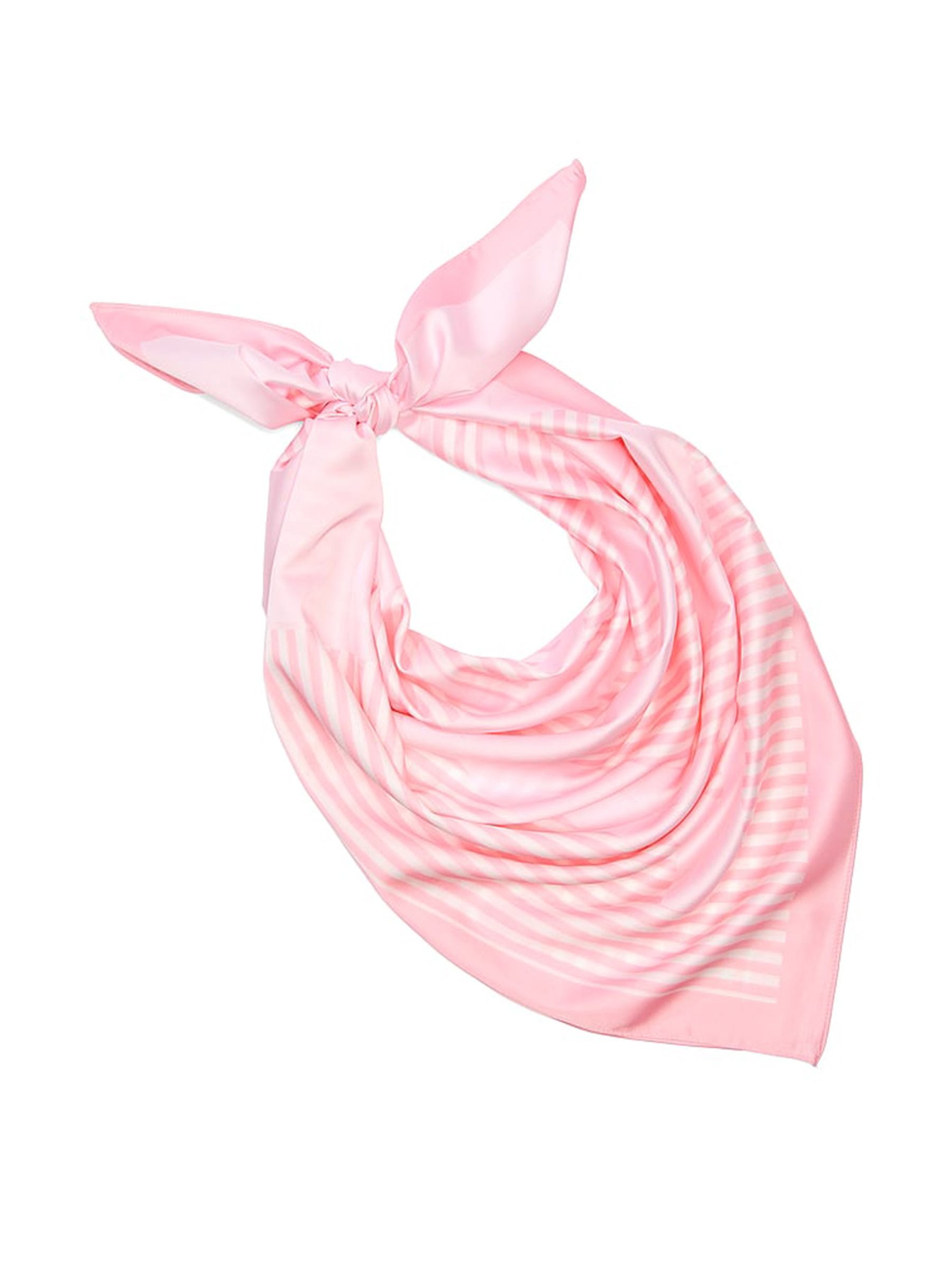 Pink Satin Scarf - Image 3 of 3 Pink Satin Scarf - Image 3 of 3