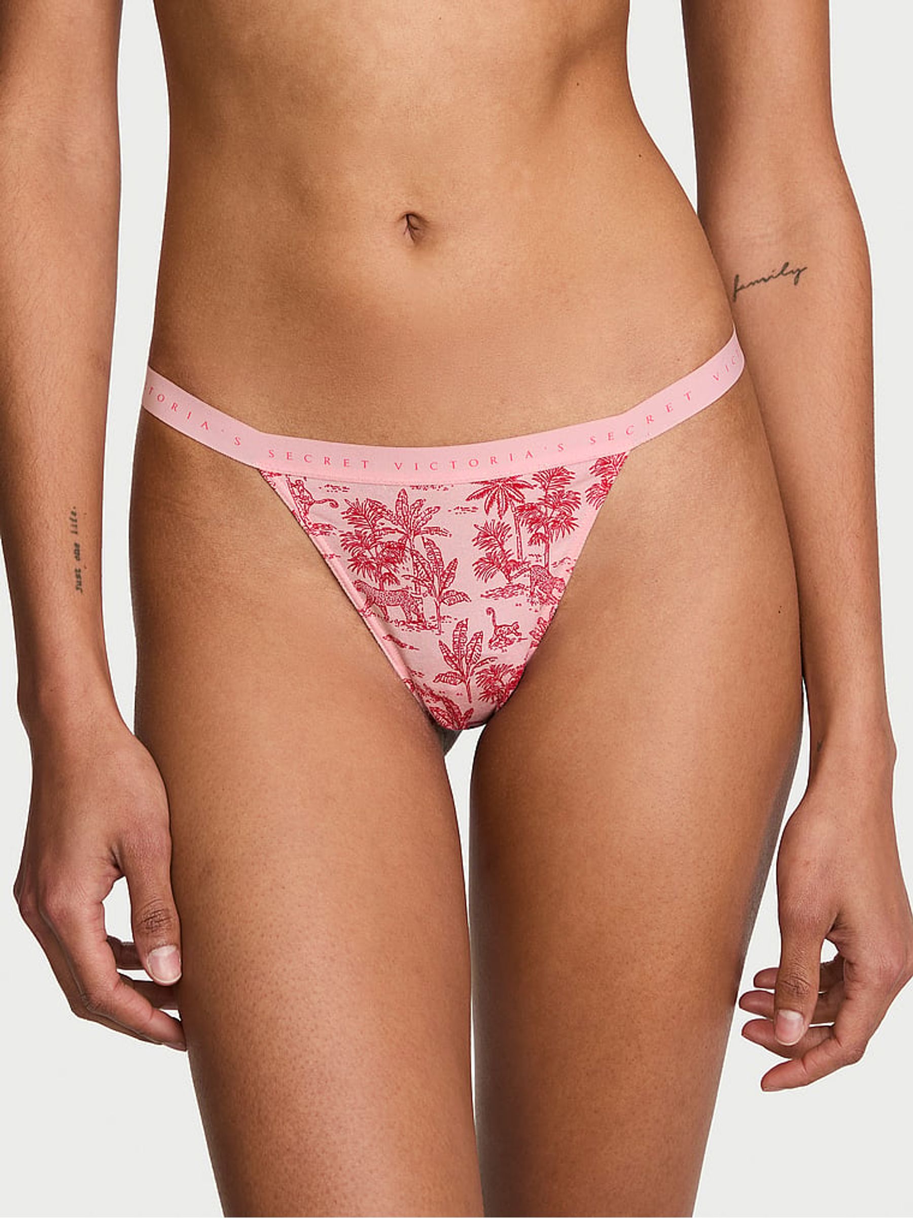Pink Jungle G String Knickers - Image 1 of 2