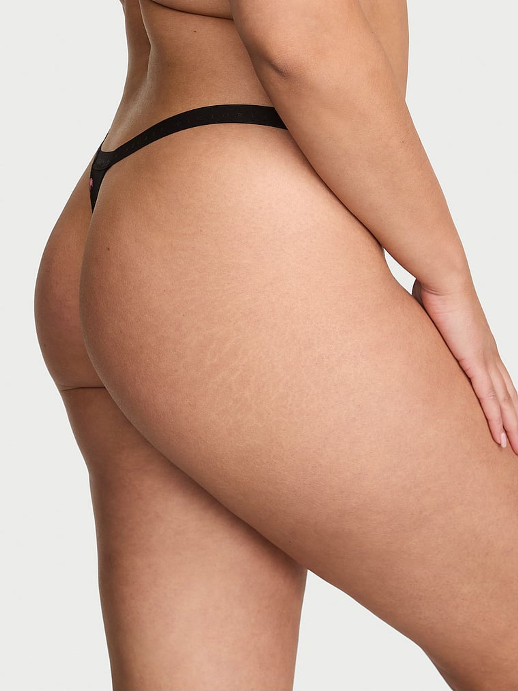 Black Flamingos G String Knickers - Image 2 of 2 Black Flamingos G String Knickers - Image 2 of 2