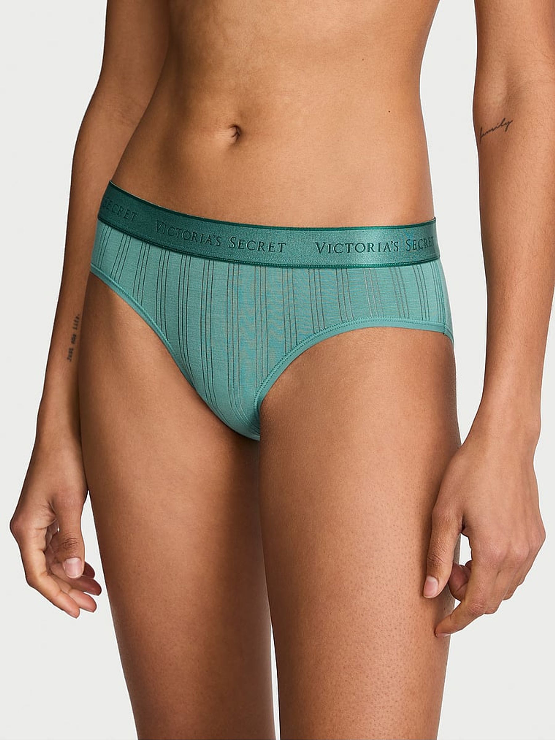 Gentle Green Hipster Modal Logo Knickers - Image 1 of 2