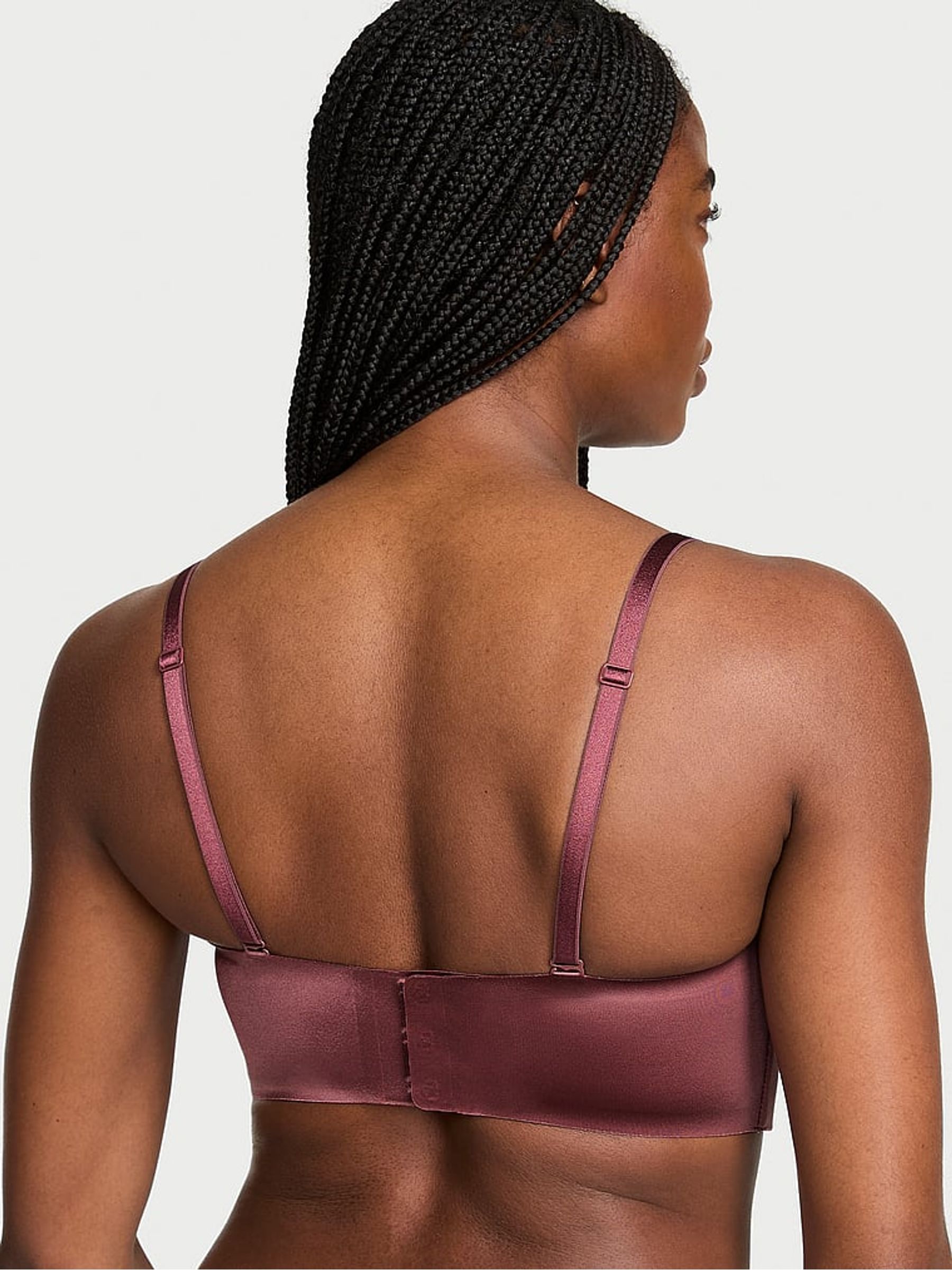 Morning Rose Pink Non Wired Push Up Strapless Bra - Image 3 of 3