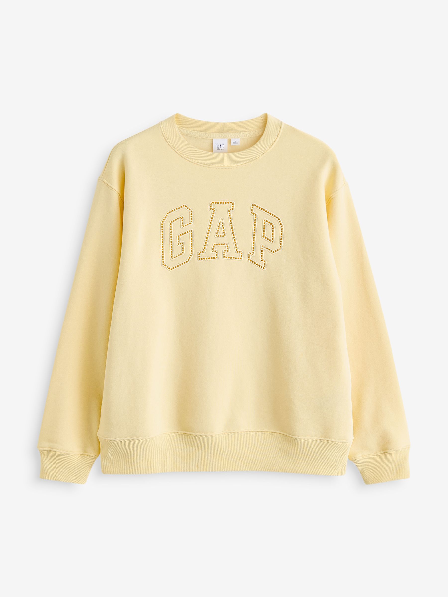 Yellow Logo Fleece Sweatshirt - Image 1 of 3