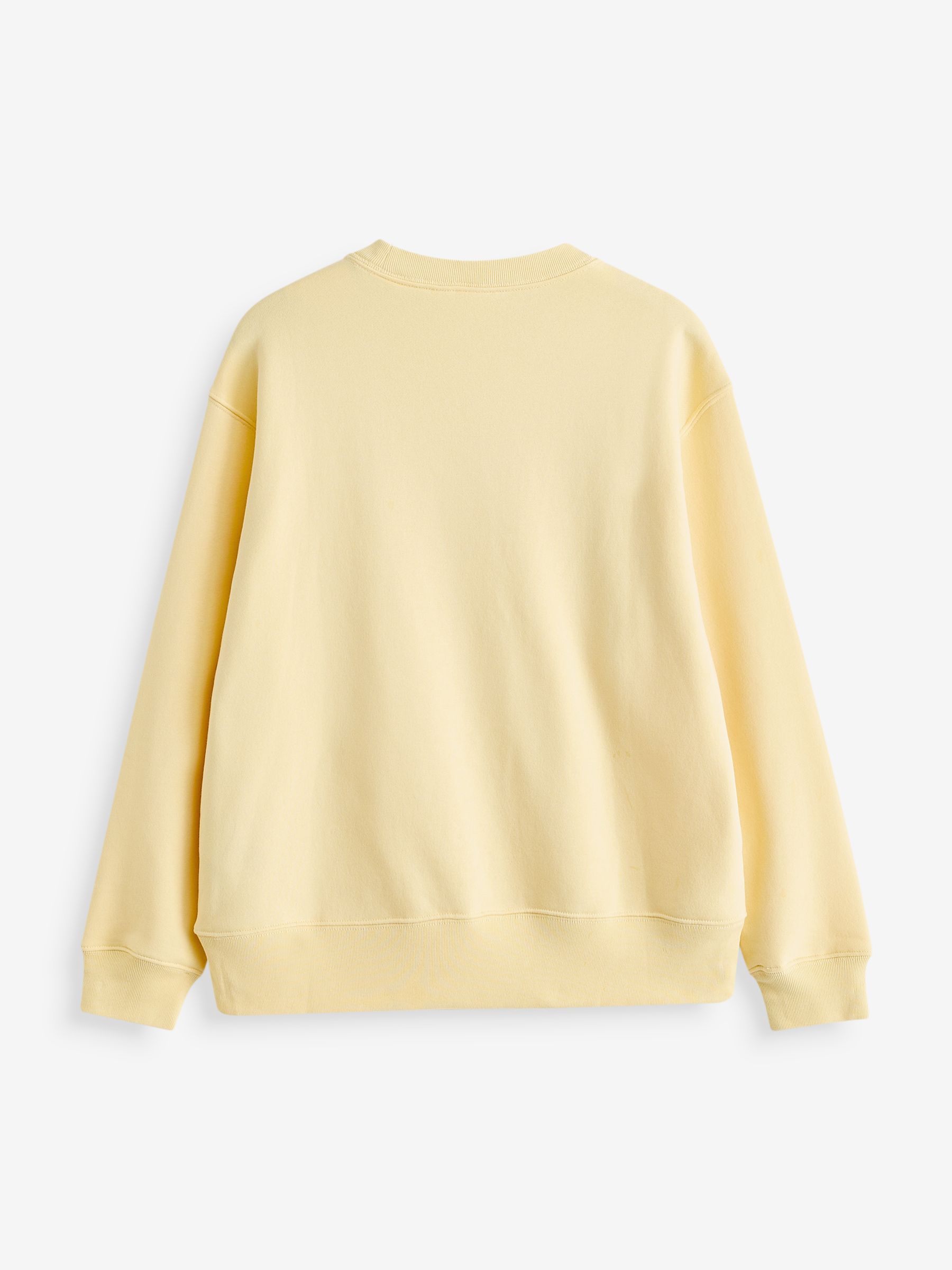 Yellow Logo Fleece Sweatshirt - Image 2 of 3