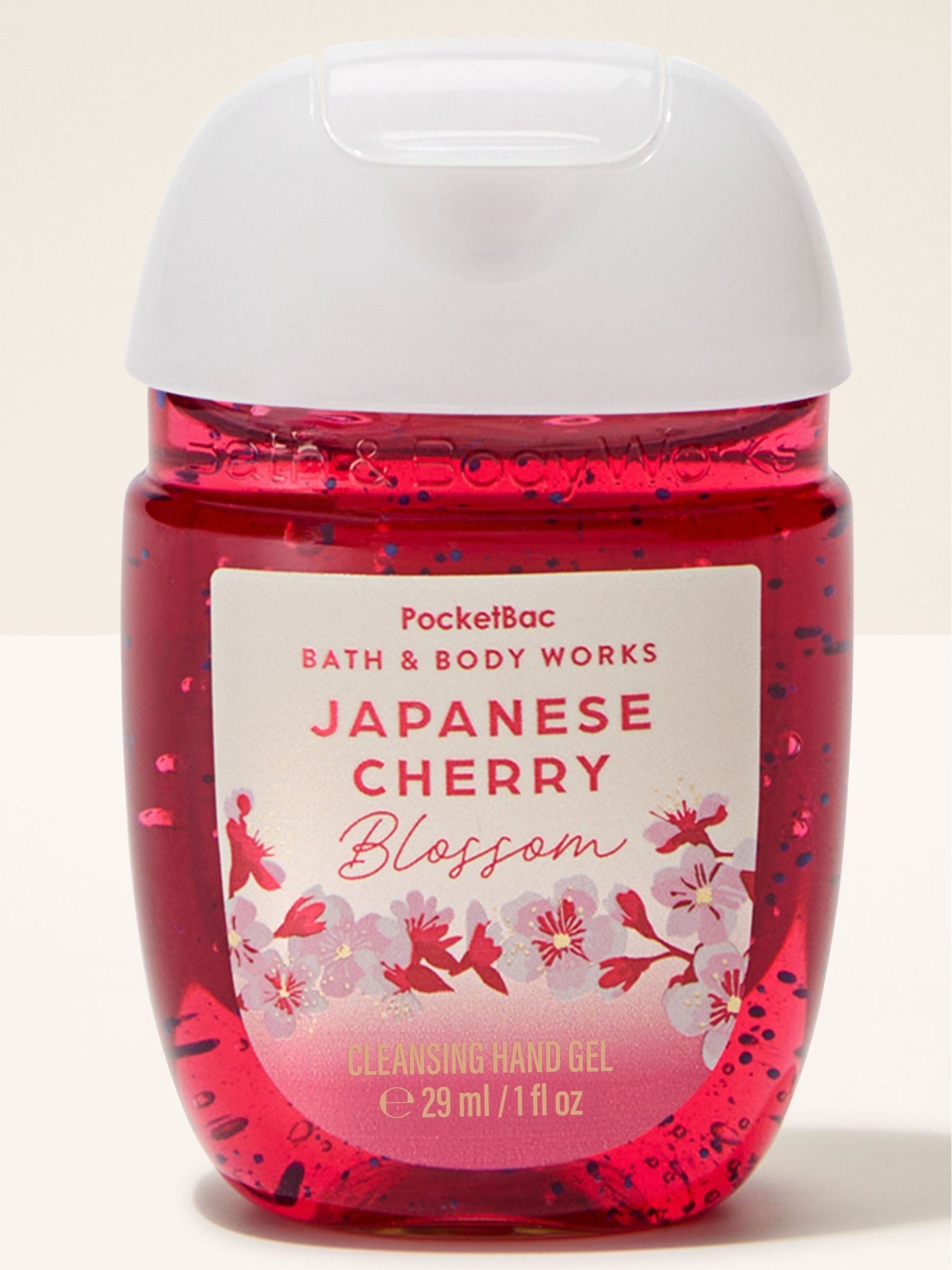 Japanese Cherry Blossom PocketBac Cleansing Hand Gel 29ml - Image 1 of 2