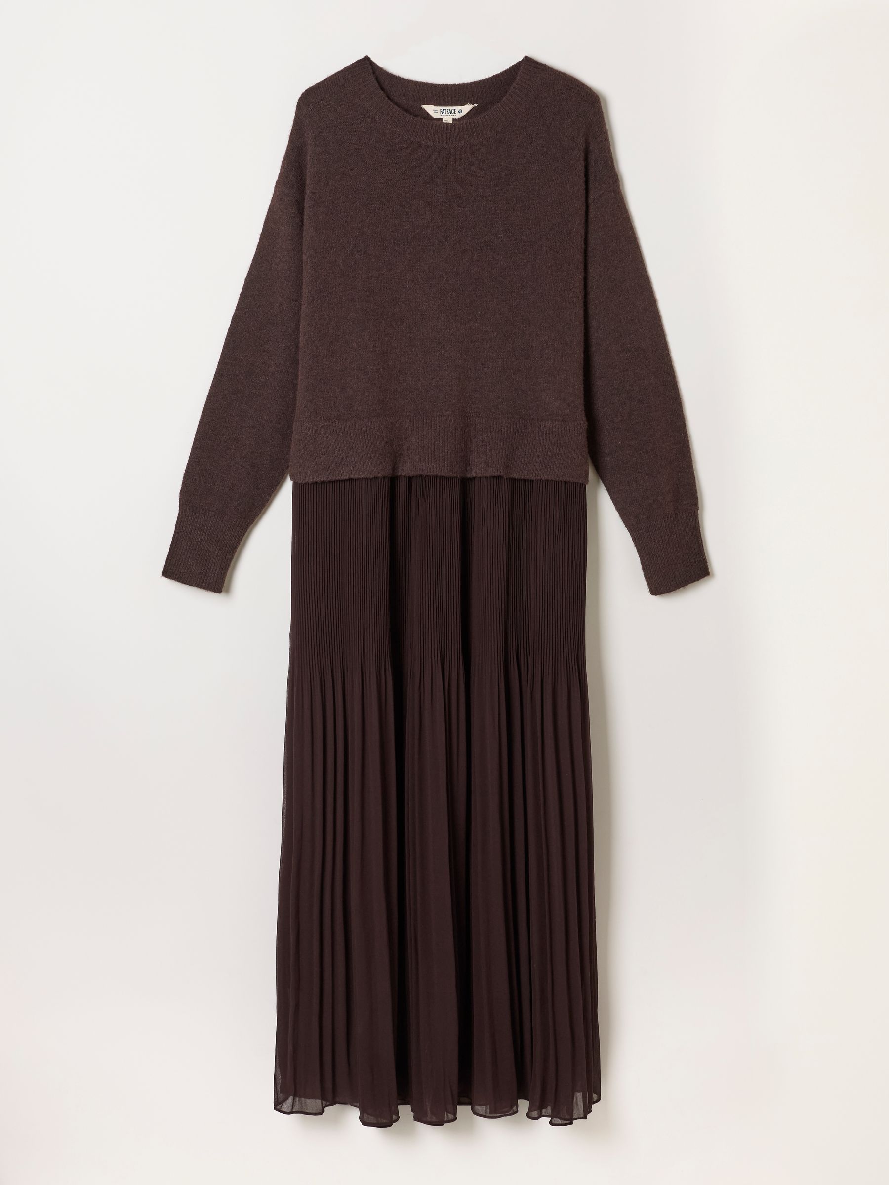 Chocolate Brown Sally 2 in 1 Midaxi Dress - Image 6 of 6 Chocolate Brown Sally 2 in 1 Midaxi Dress - Image 6 of 6