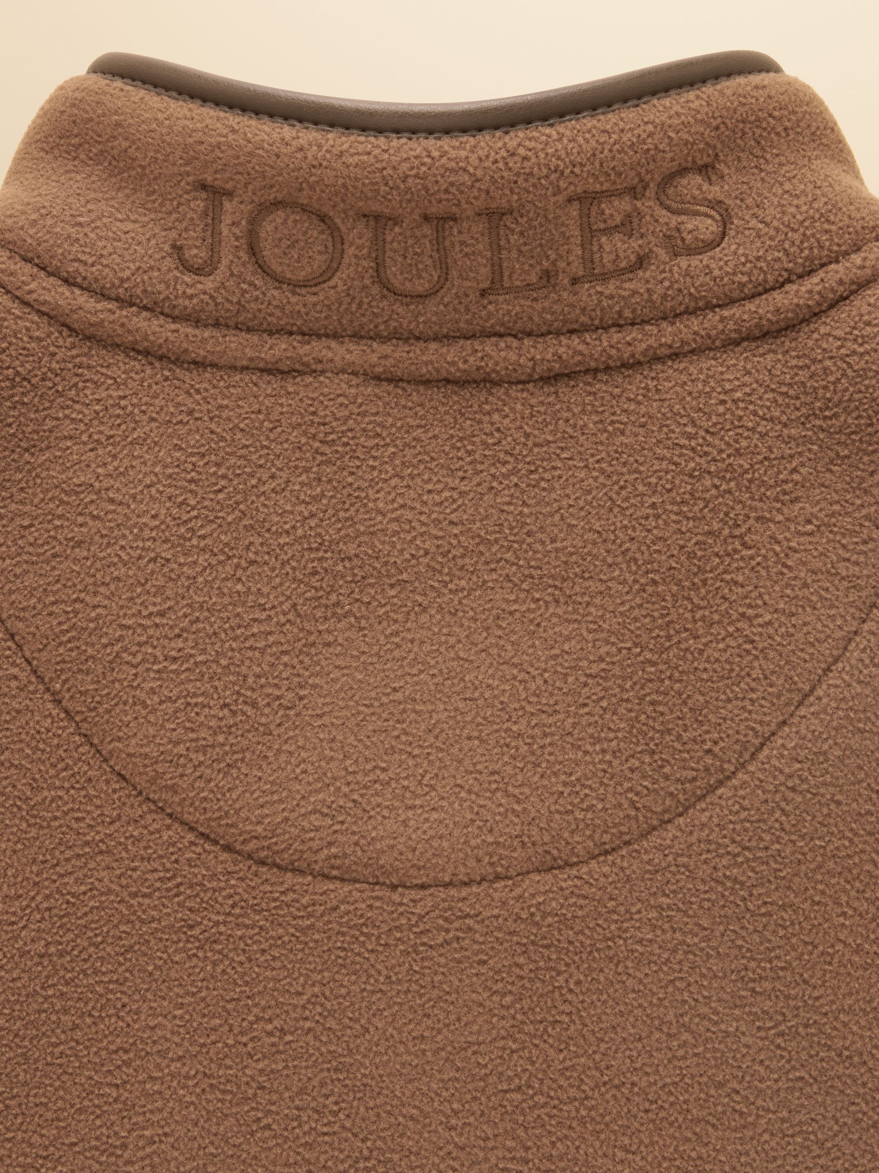 Kids' Heritage Chocolate Brown Fleece Gilet - Image 5 of 6