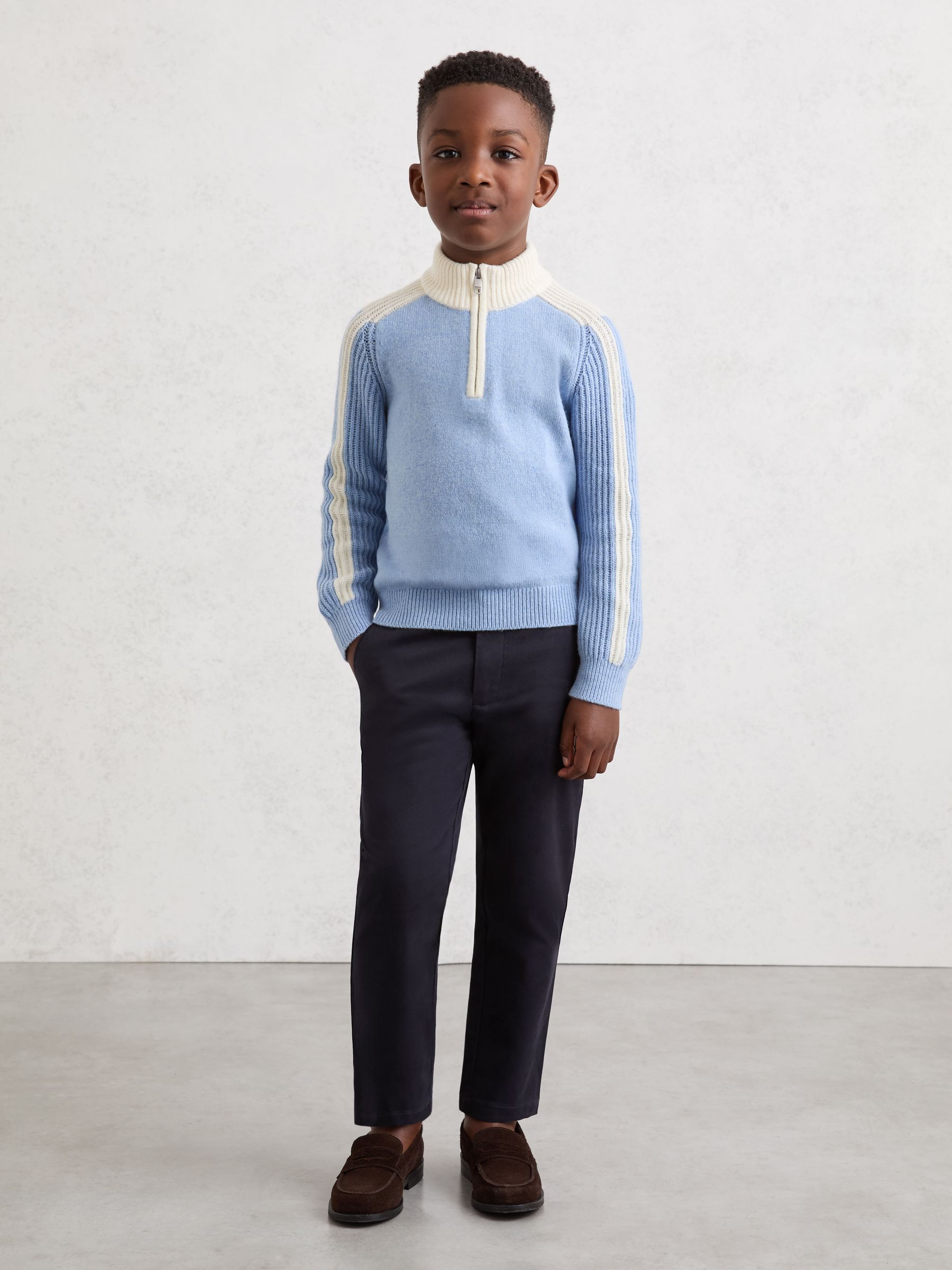 Trousers in Navy - Image 3 of 4