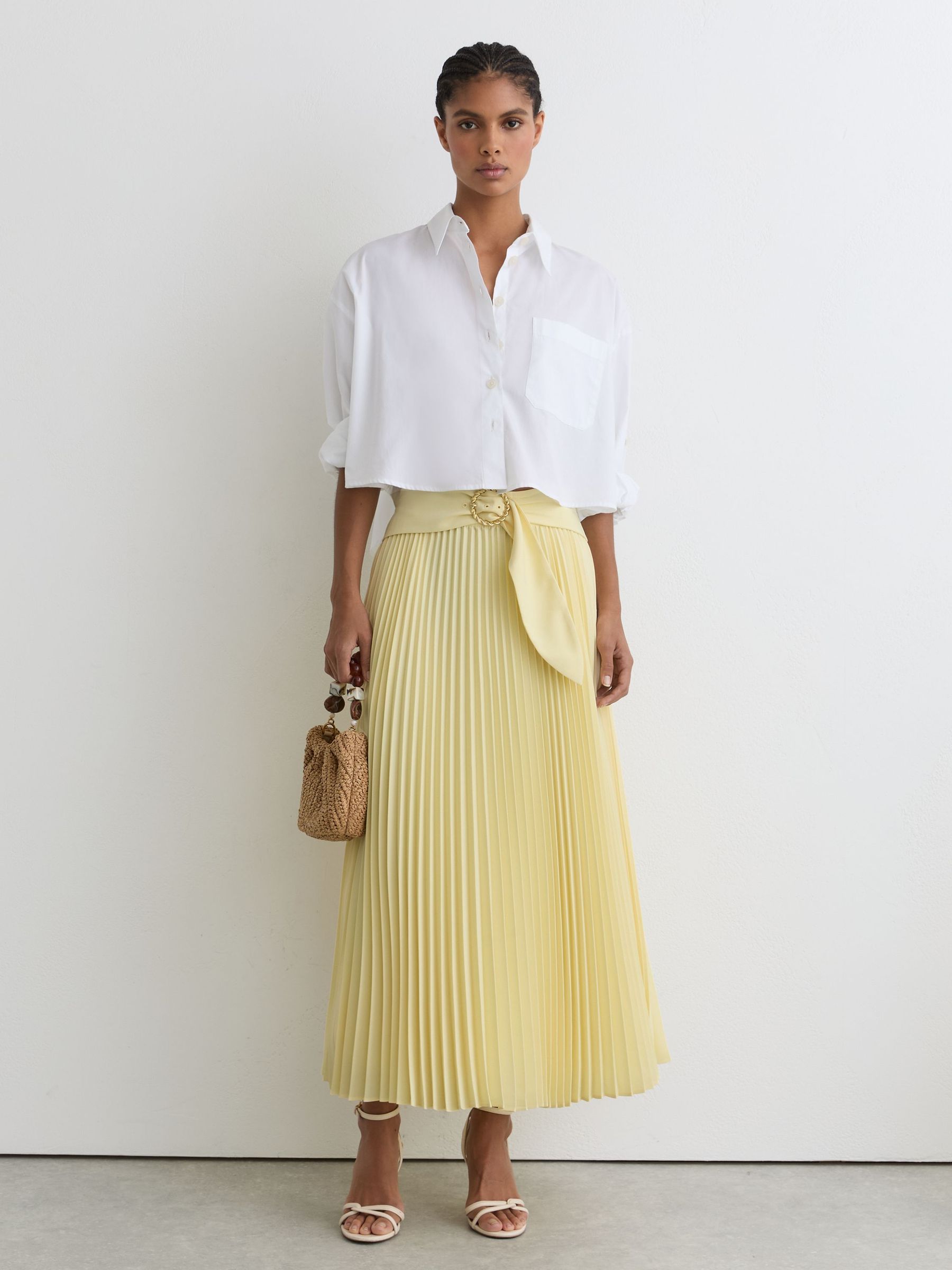 Skirt in Yellow - Image 1 of 8