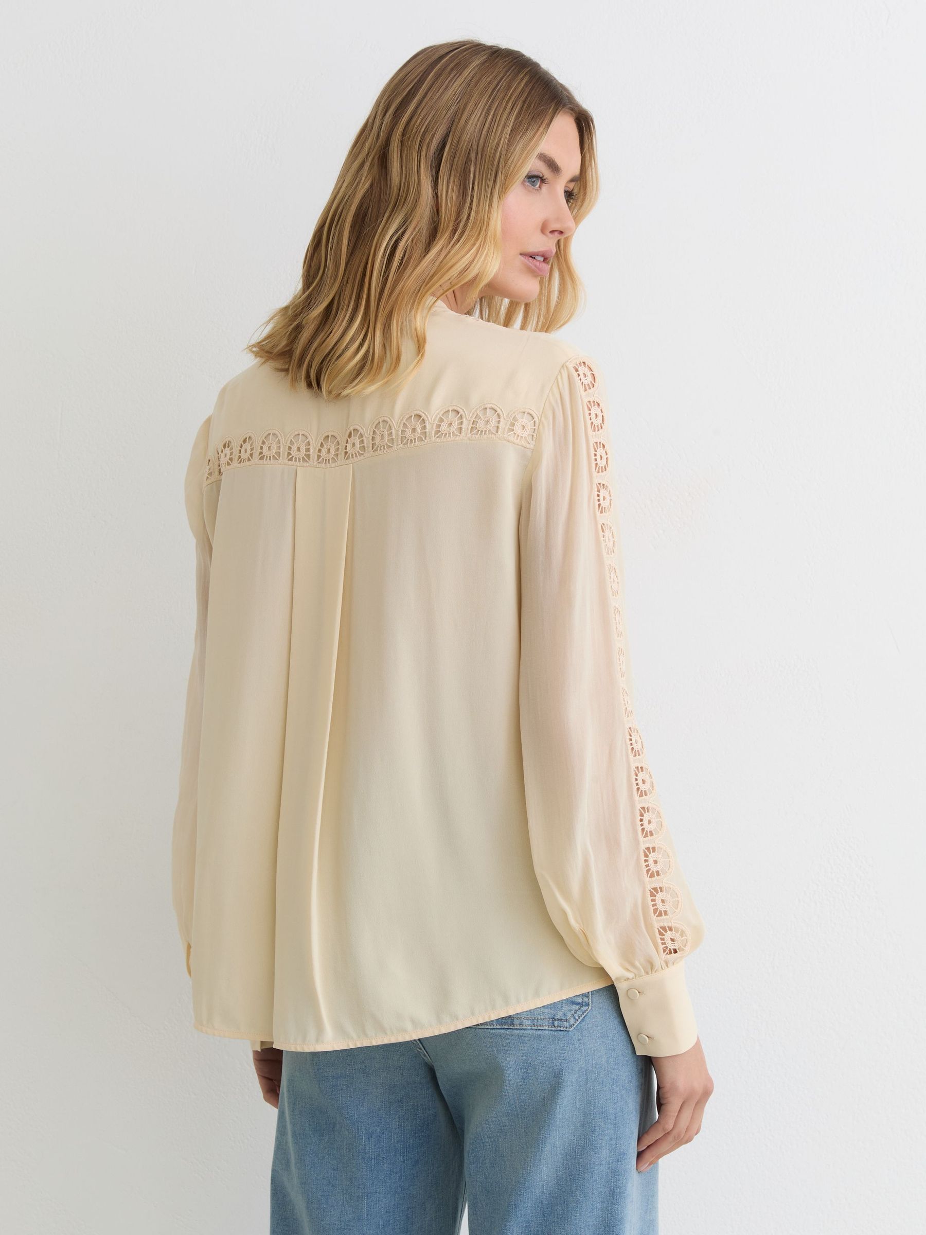 Blouse in Pale Yellow - Image 5 of 8