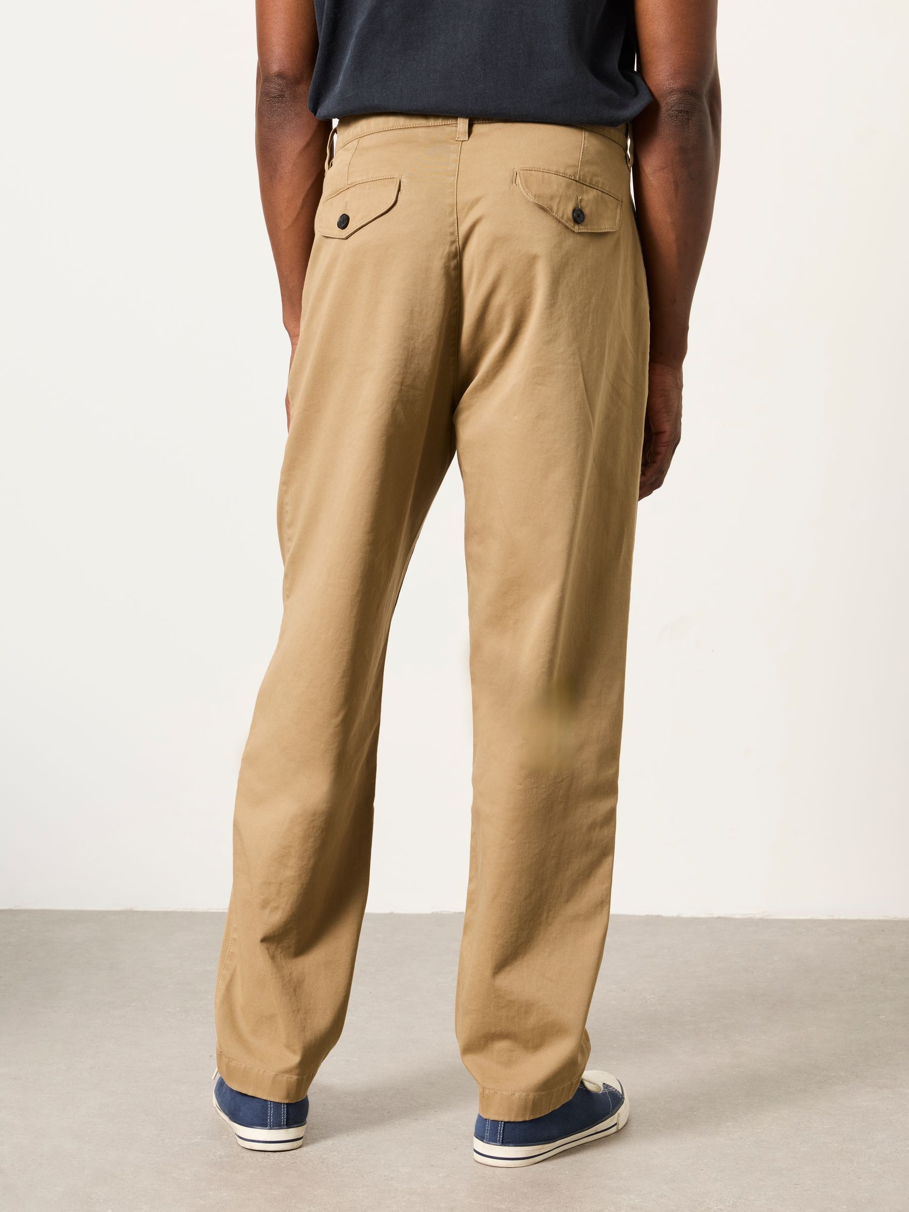 Stone Perth Pleat Front Chinos - Image 3 of 7