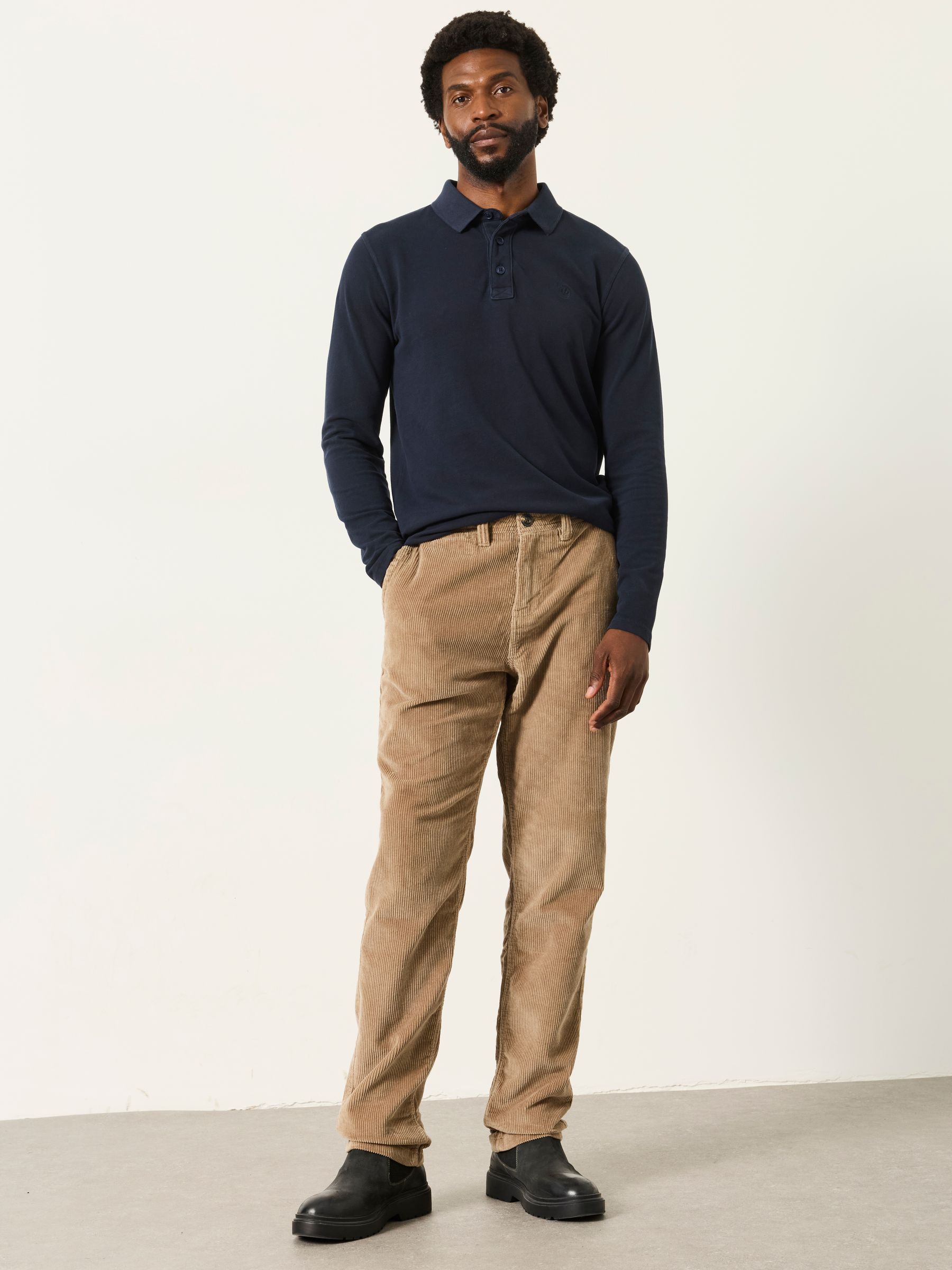 Natural Cord Straight Fit Trousers - Image 4 of 6