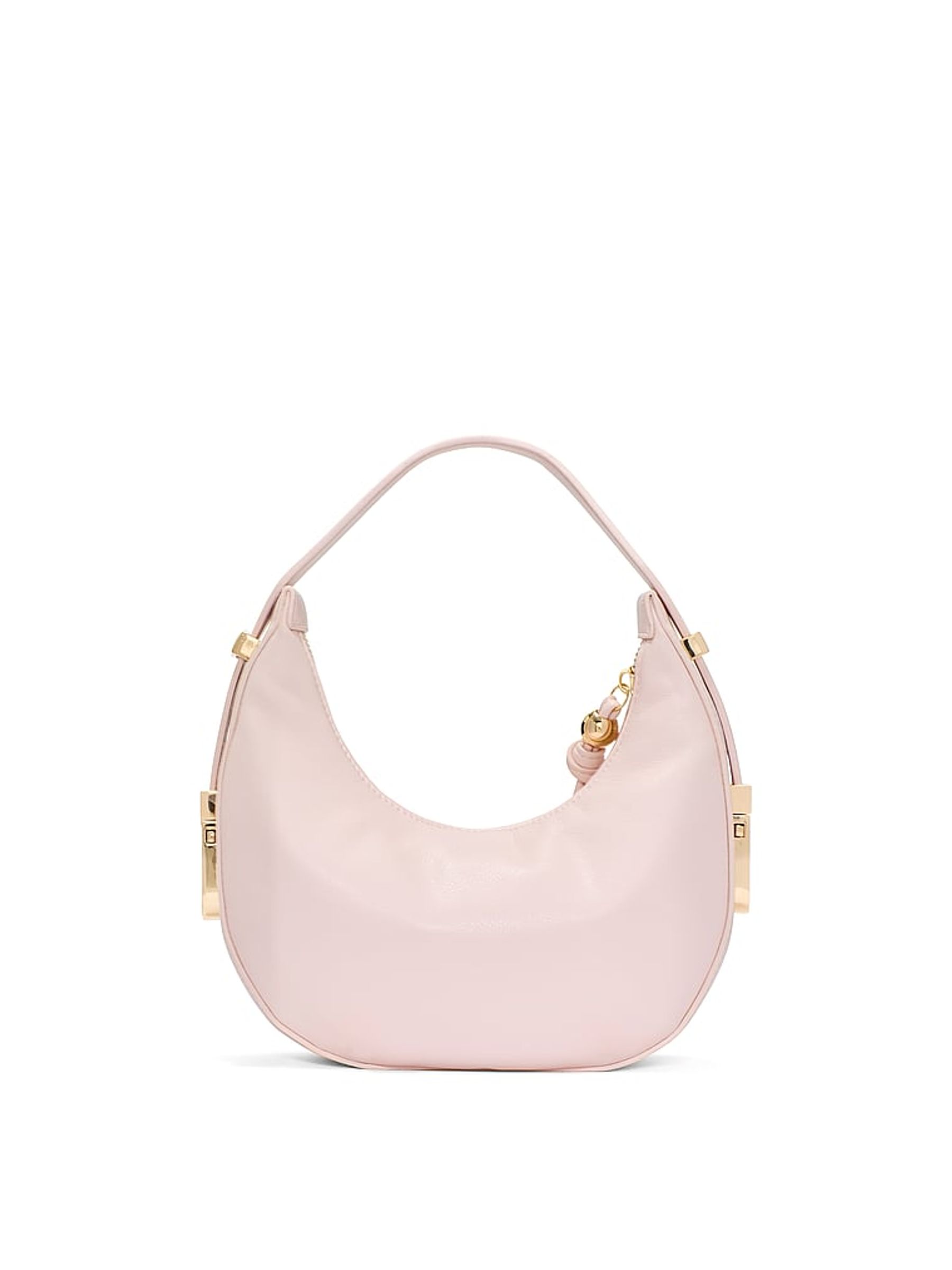 Sheer Blush Pink Adjustable Shoulder Bag - Image 3 of 3