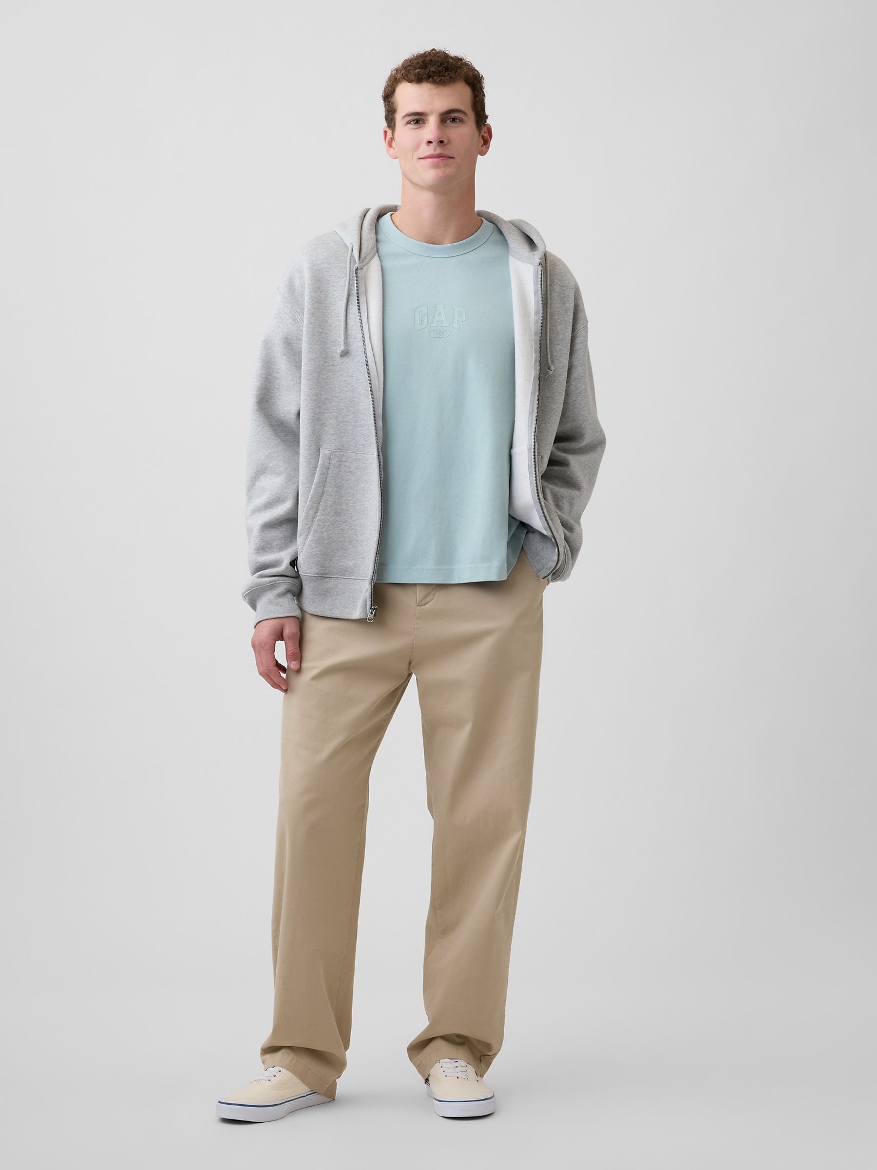 Blue Heavyweight Relaxed 1969 Logo Boxy T-Shirt - Image 3 of 4