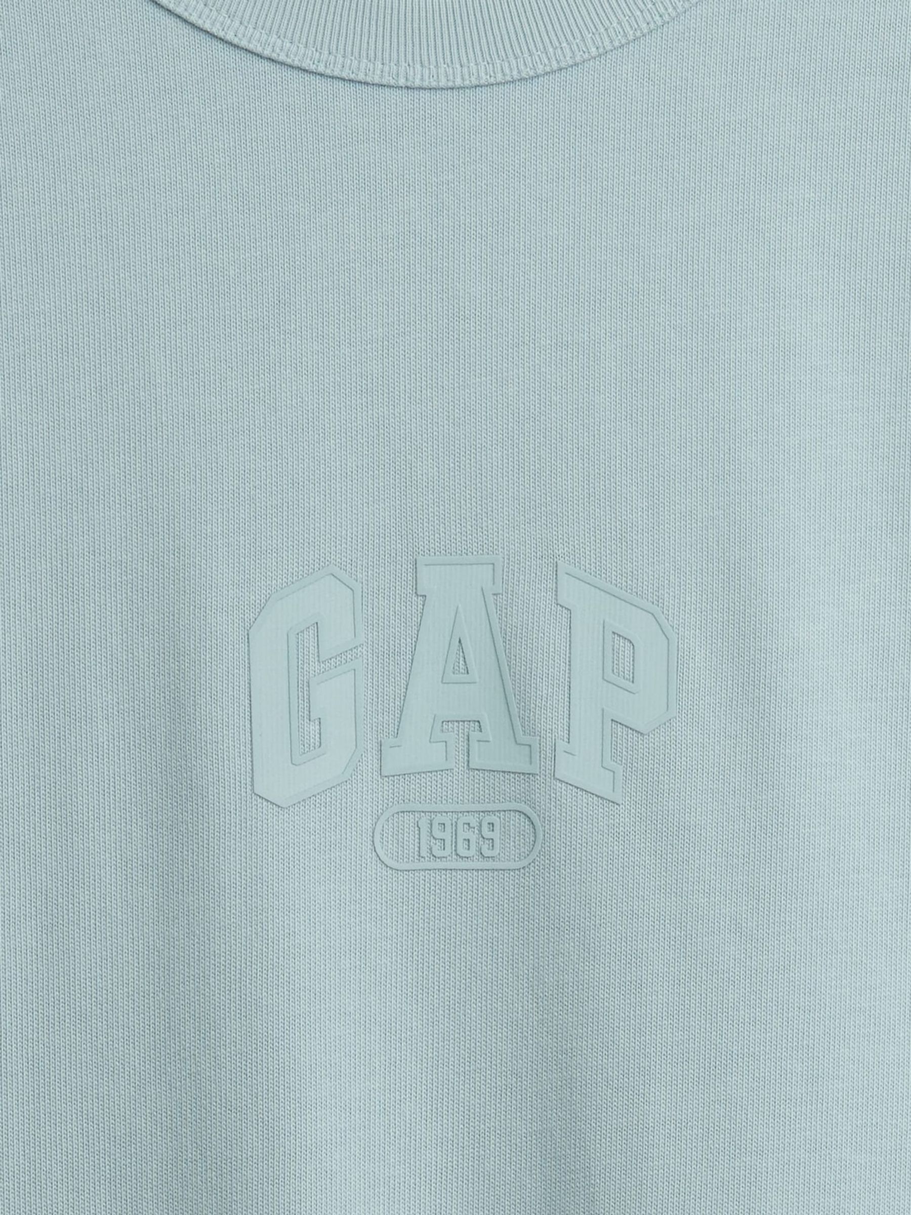 Blue Heavyweight Relaxed 1969 Logo Boxy T-Shirt - Image 4 of 4