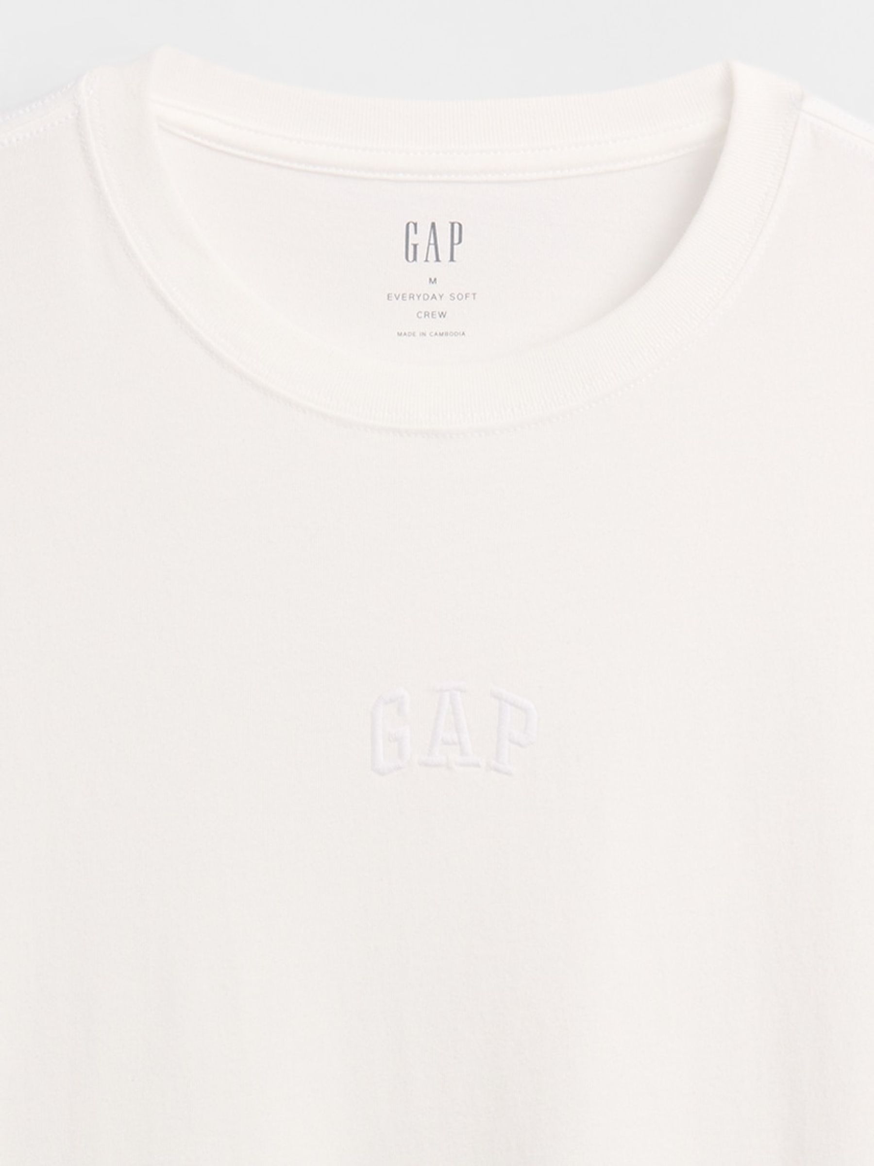 White Everyday Soft Mini Logo T-Shirt - Image 4 of 4
