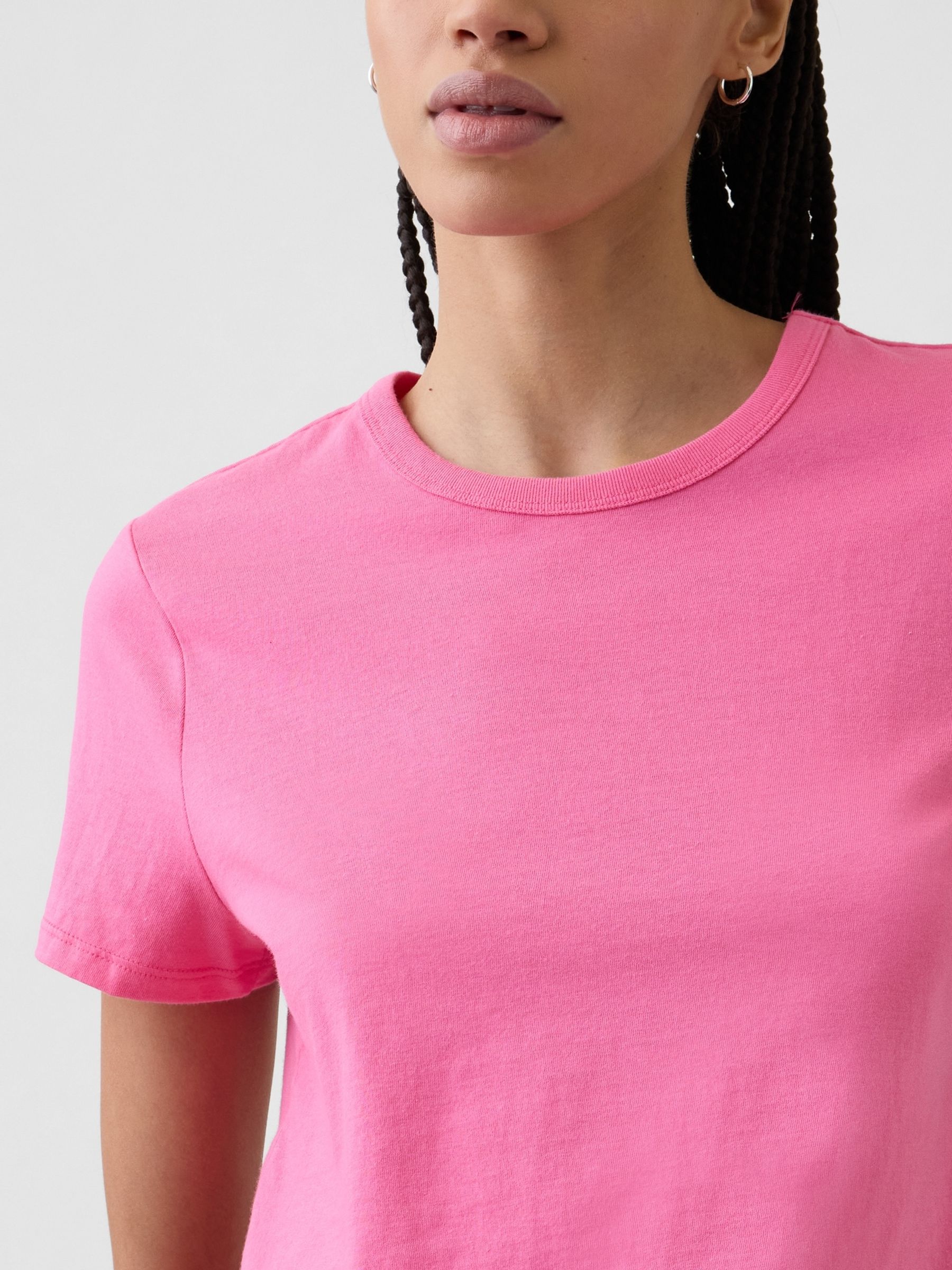 Favourite Pink Crew Neck T-Shirt - Image 4 of 5