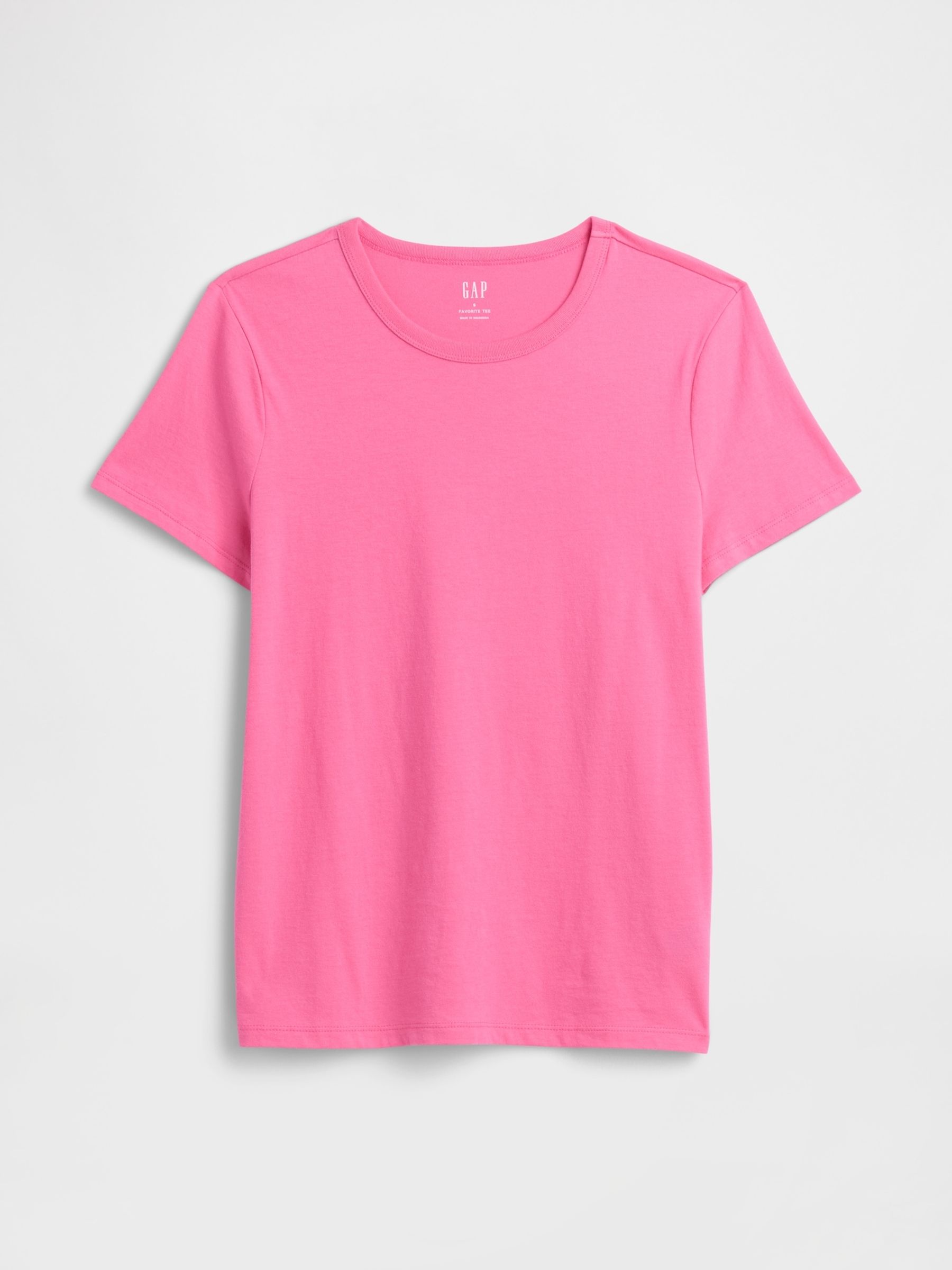 Favourite Pink Crew Neck T-Shirt - Image 5 of 5