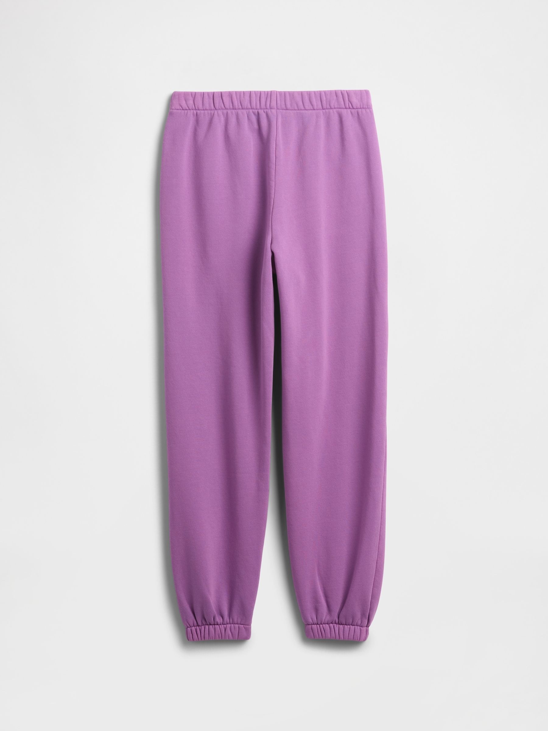 Purple Relaxed Fleece Joggers (4-13yrs) - Image 2 of 3